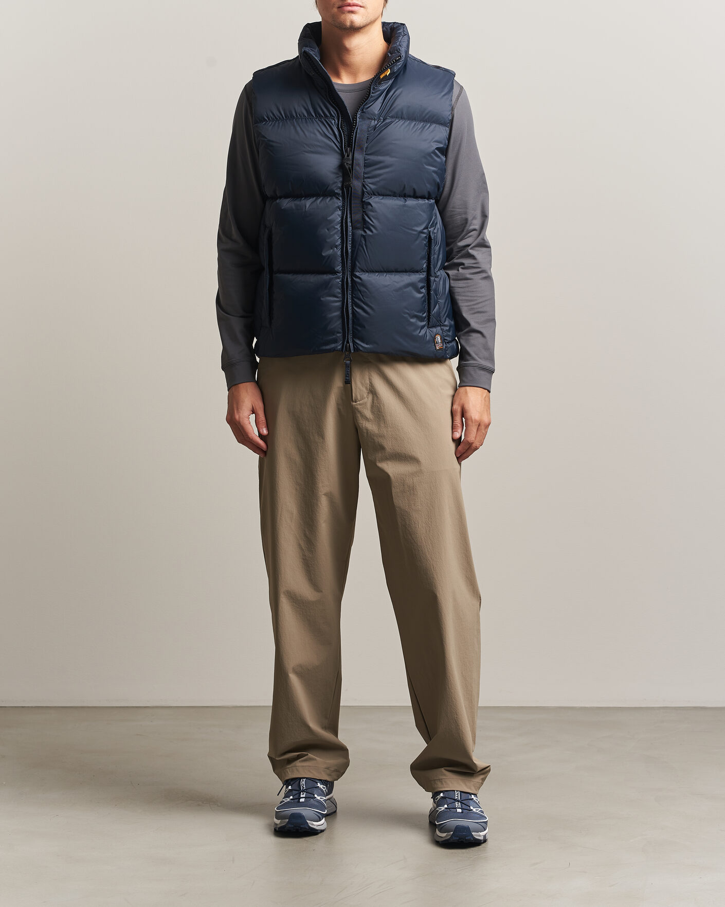 Homme | Gilets | Parajumpers | Roydale Ripstop Polar Puffer Vest Blue Navy