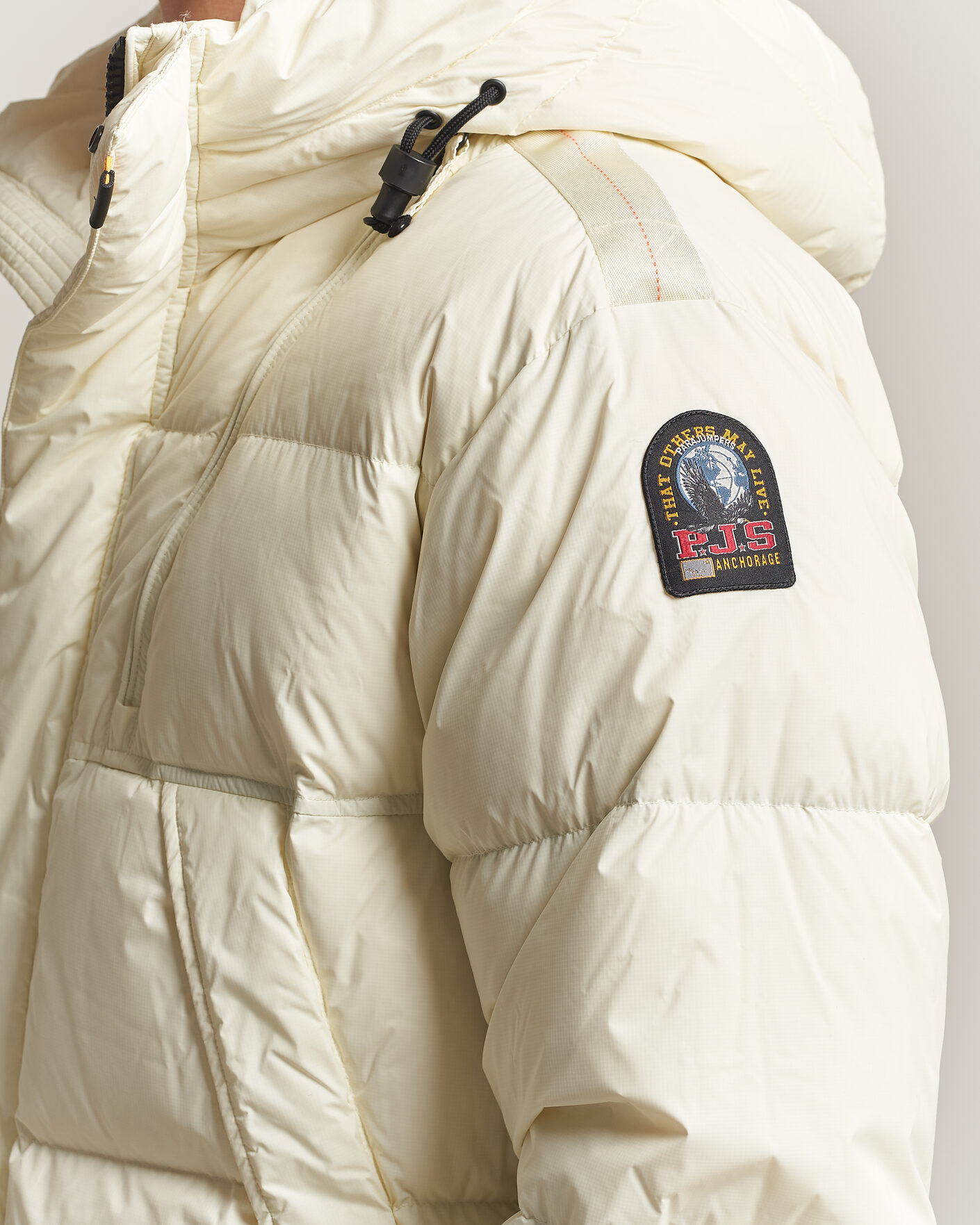 Homme | Manteaux Et Vestes | Parajumpers | Cloud Ripstop Polar Puffer Jacket Warm Ivory