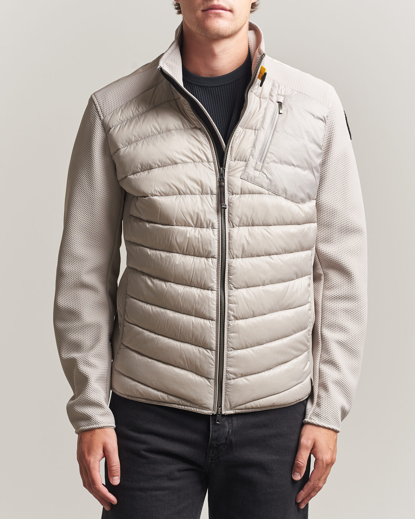 Homme | Manteaux Et Vestes | Parajumpers | Jayden Warm Up Hybrid Jacket Mid Grey