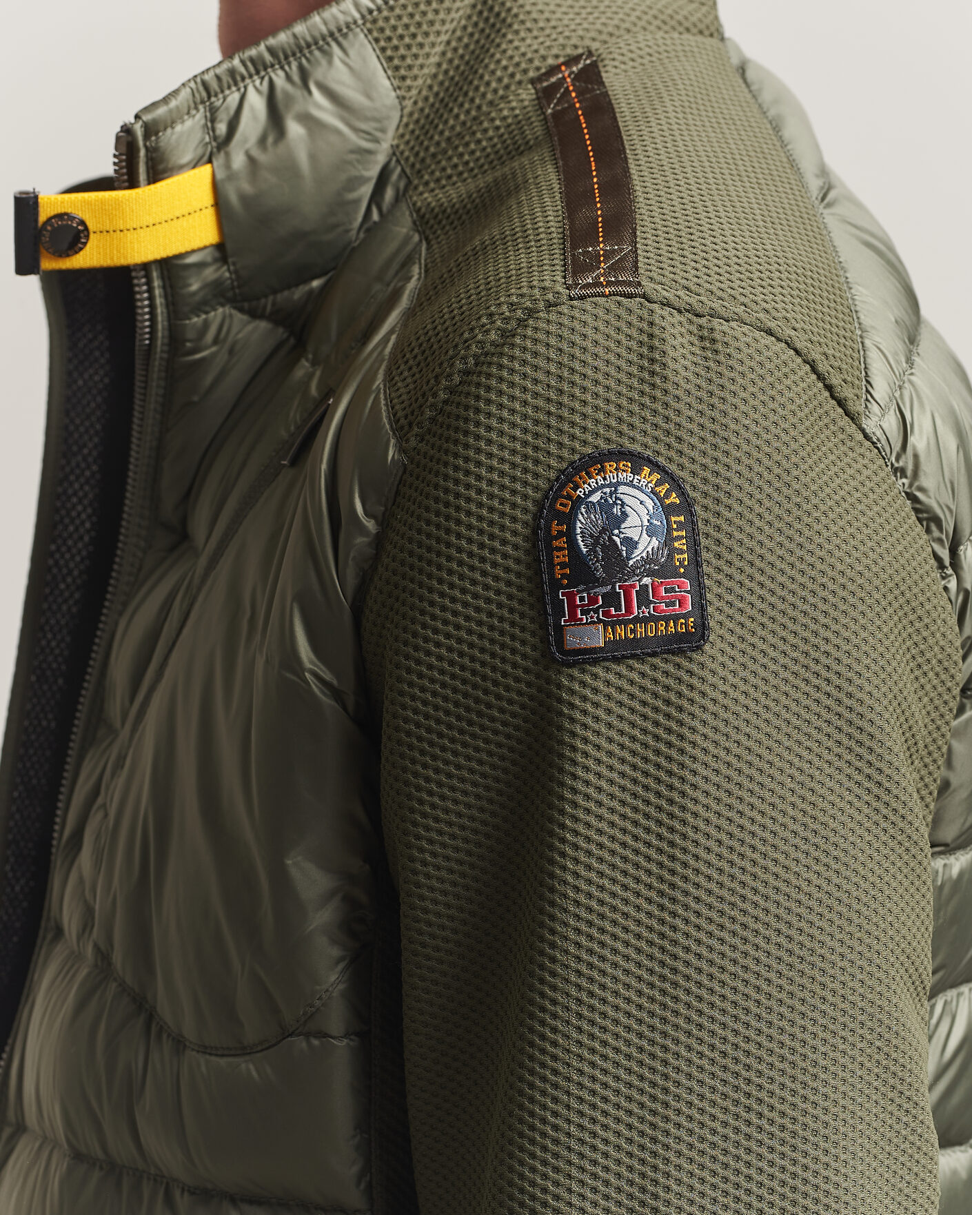 Homme | Manteaux Et Vestes | Parajumpers | Jayden Warm Up Hybrid Jacket Rosemary