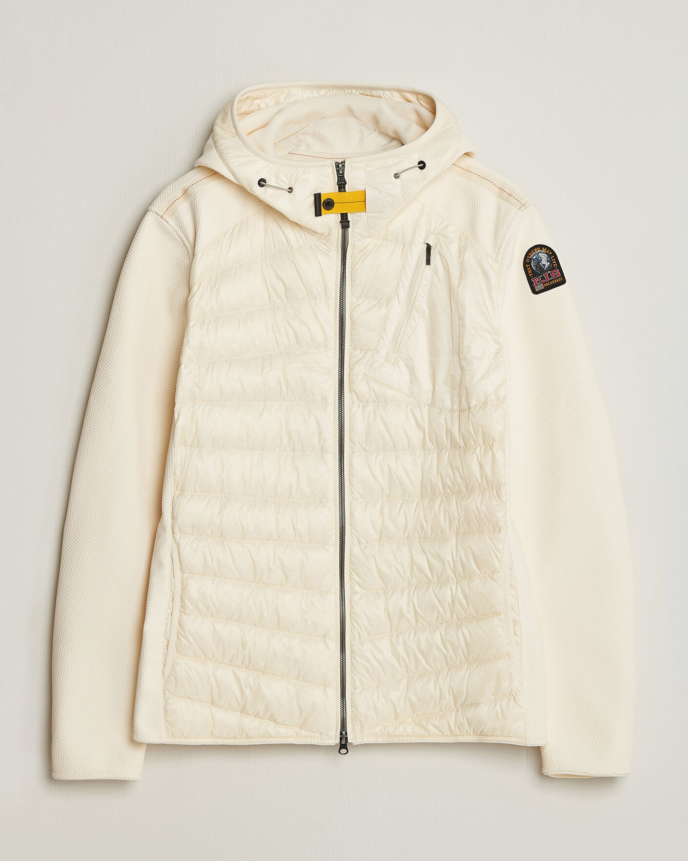 Homme | Manteaux Et Vestes | Parajumpers | Nolan Warm Up Hybrid Hooded Jacket Warm Ivory
