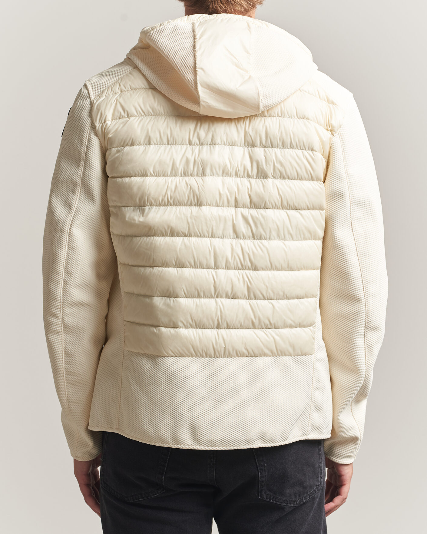 Homme | Manteaux Et Vestes | Parajumpers | Nolan Warm Up Hybrid Hooded Jacket Warm Ivory