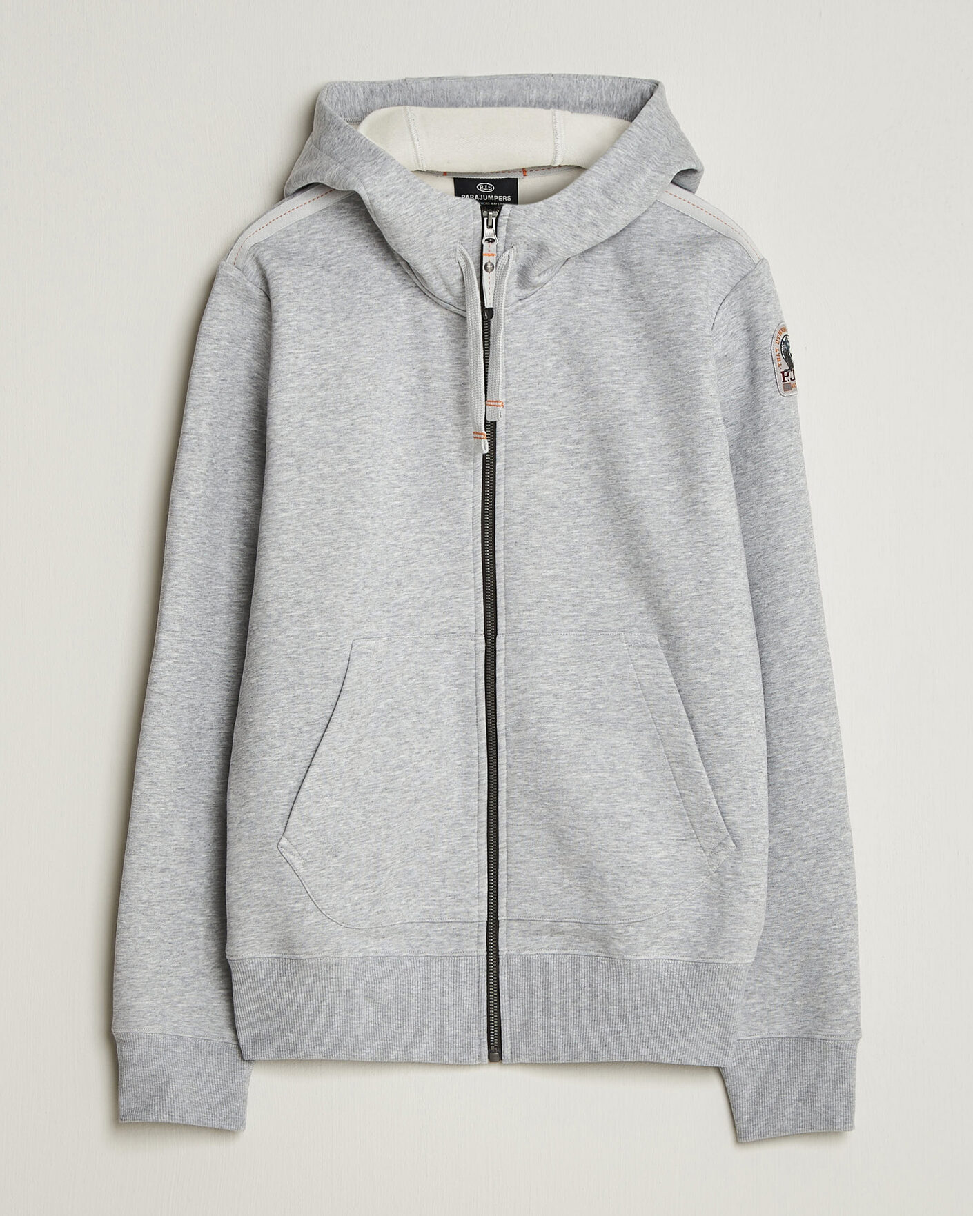 Homme | Pulls Et Tricots | Parajumpers | Charlie Super Easy Full Zip Ash Grey Melange