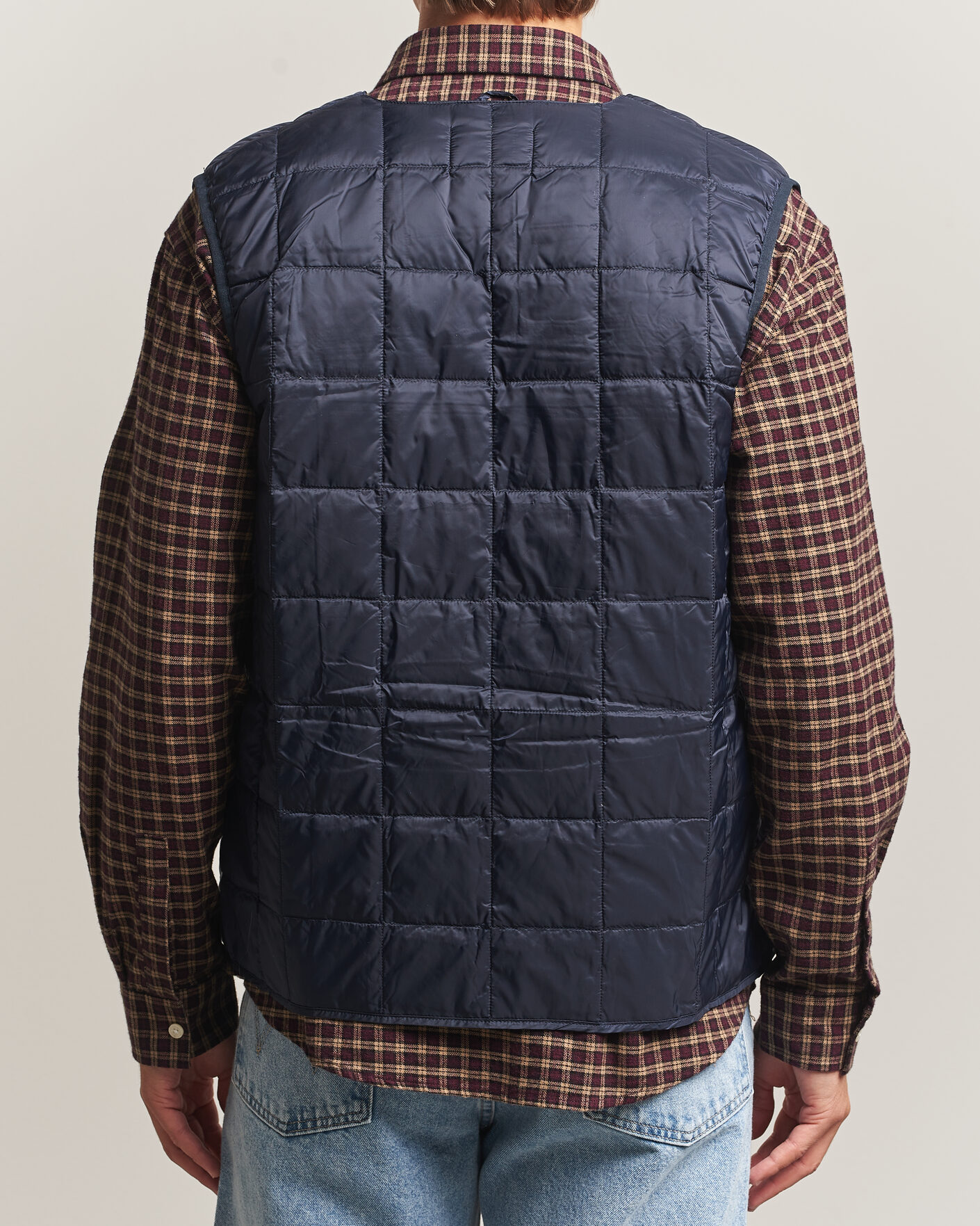 Homme | Gilets | TAION | V-Neck Lightweight Down Vest Dark Navy
