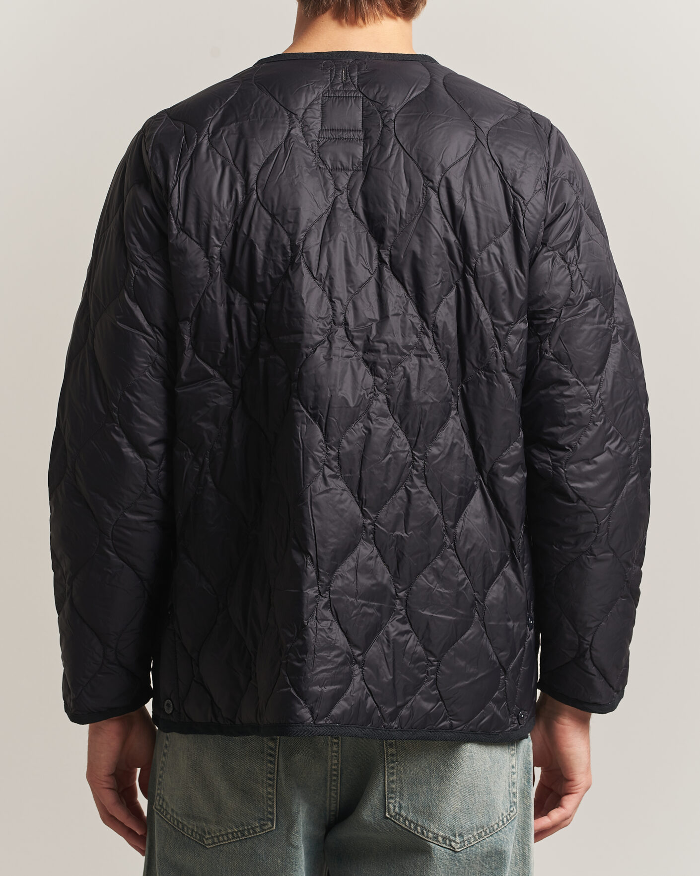 Homme | Manteaux Et Vestes | TAION | Military Crew Neck Down Jacket Black
