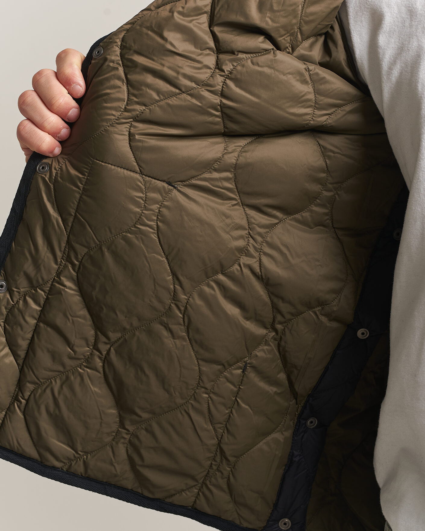 Homme | Manteaux Et Vestes | TAION | Military Crew Neck Down Jacket Black