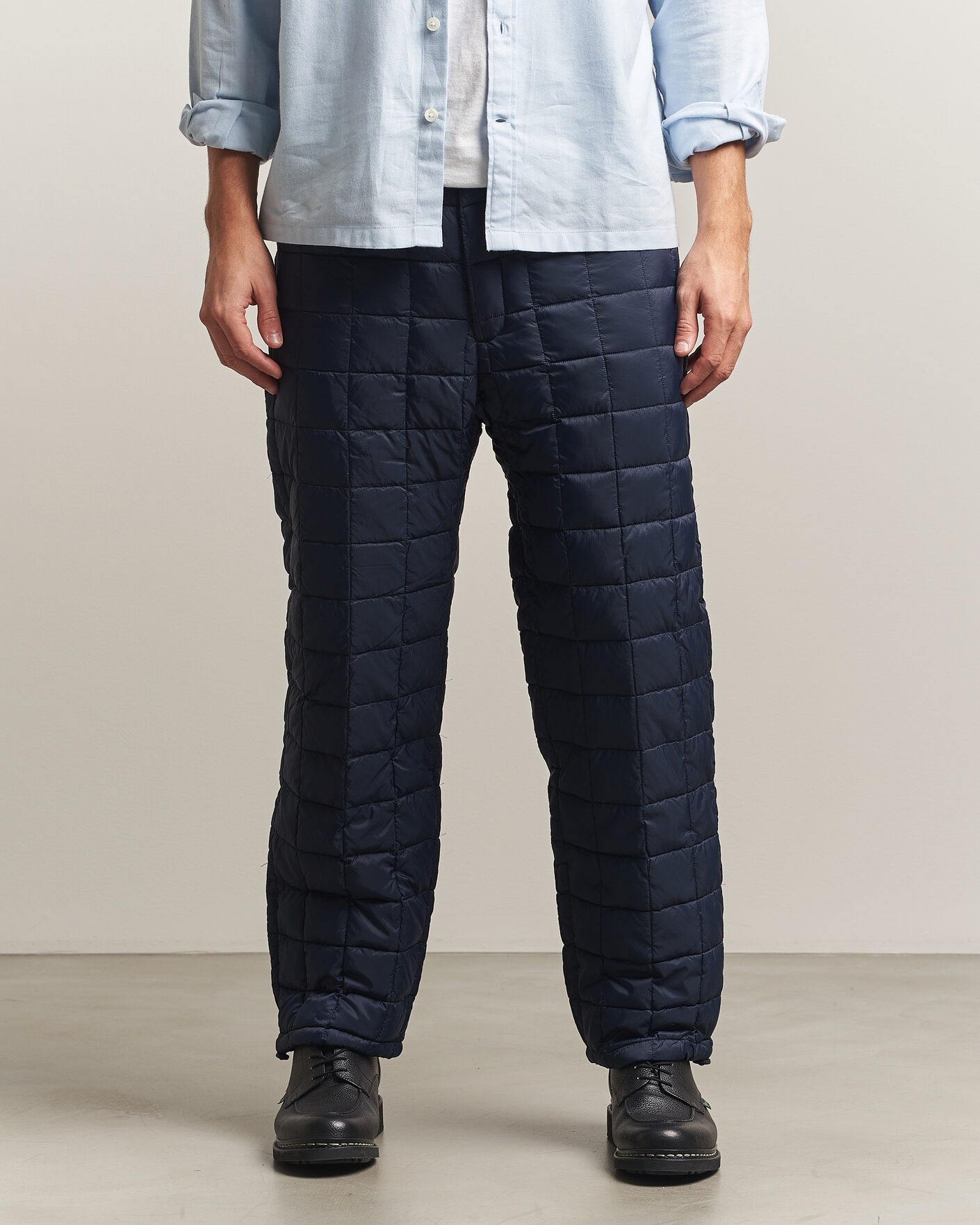 Homme | Pantalons | TAION | Mountain Down Pants Dark Navy