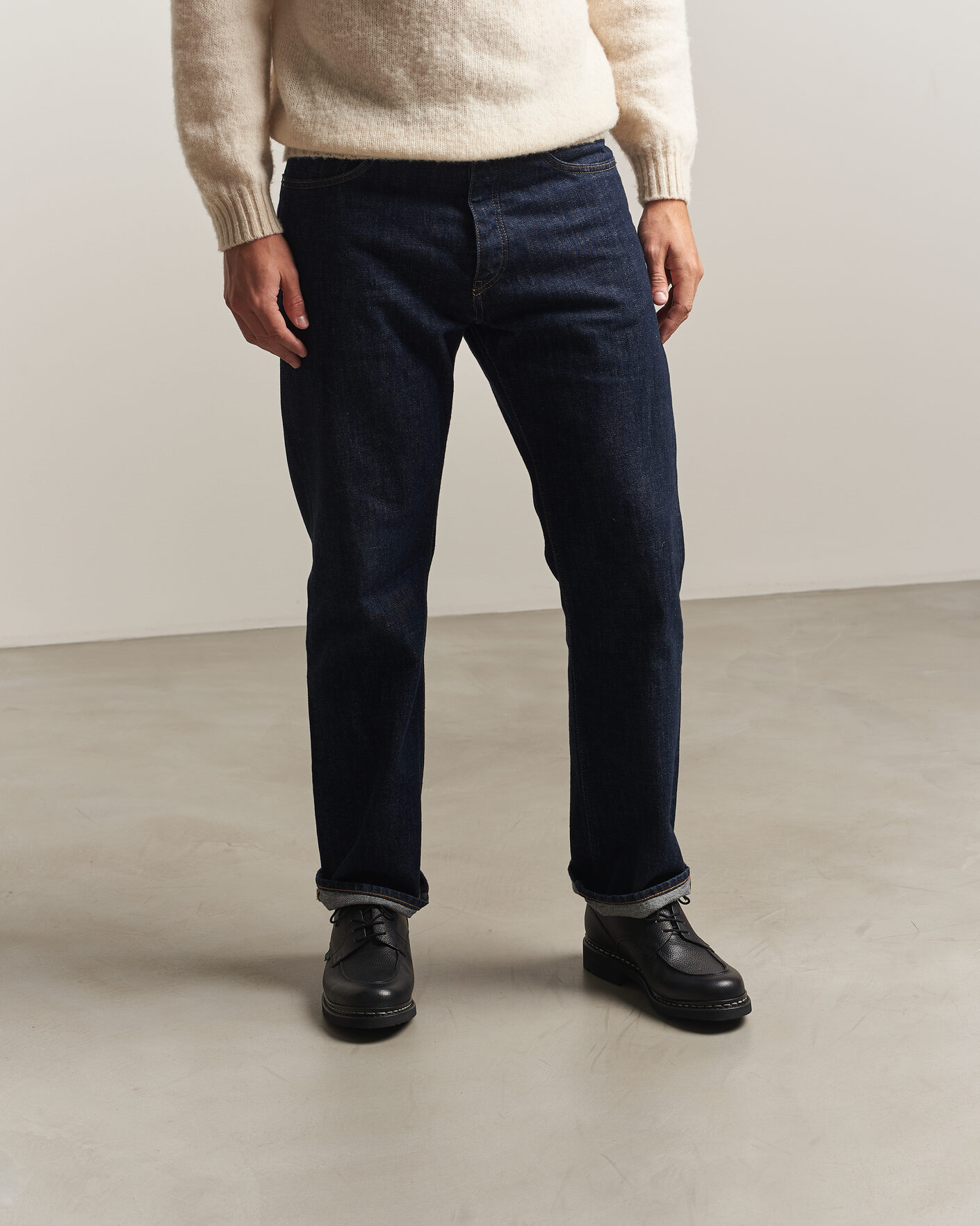 Homme | Derbies | Paraboot | Chambord Derby Black Grain
