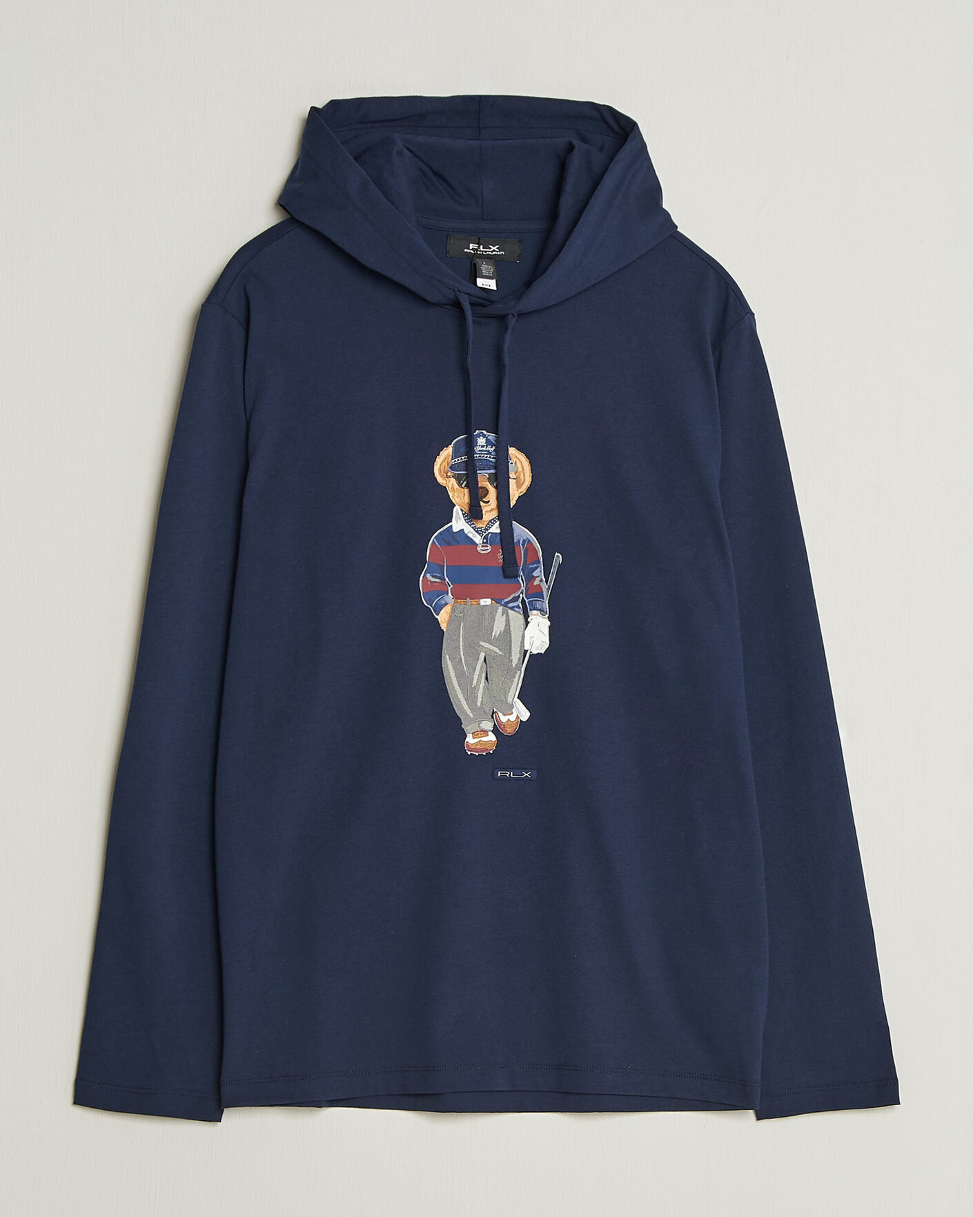 Homme | Pulls Et Tricots | RLX Ralph Lauren | Bear Hoodie Refined Navy