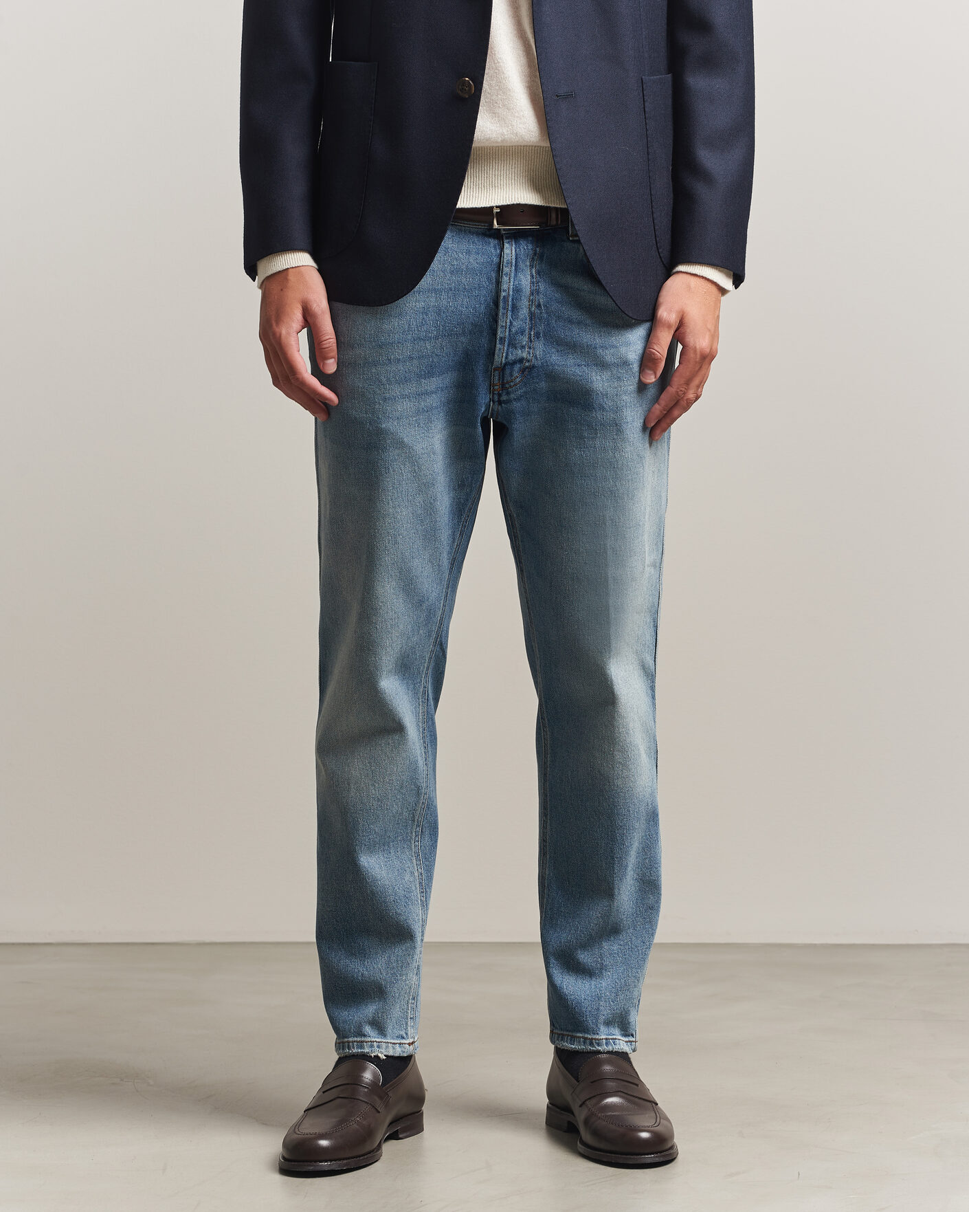 Homme | Jeans | Lardini | Cotton Denim Blue