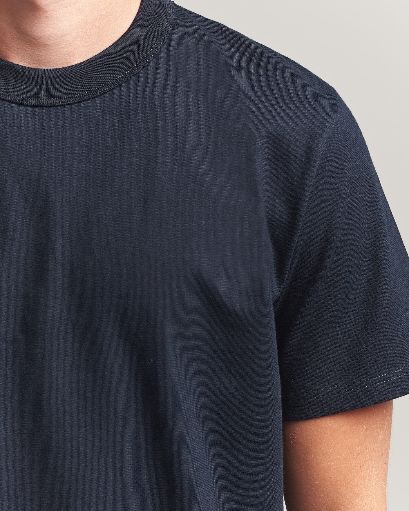 Homme | T-shirts | Armor Lux for Care of Carl | Armor-lux 2-Pack Heritage Callac T-Shirt Rich Navy
