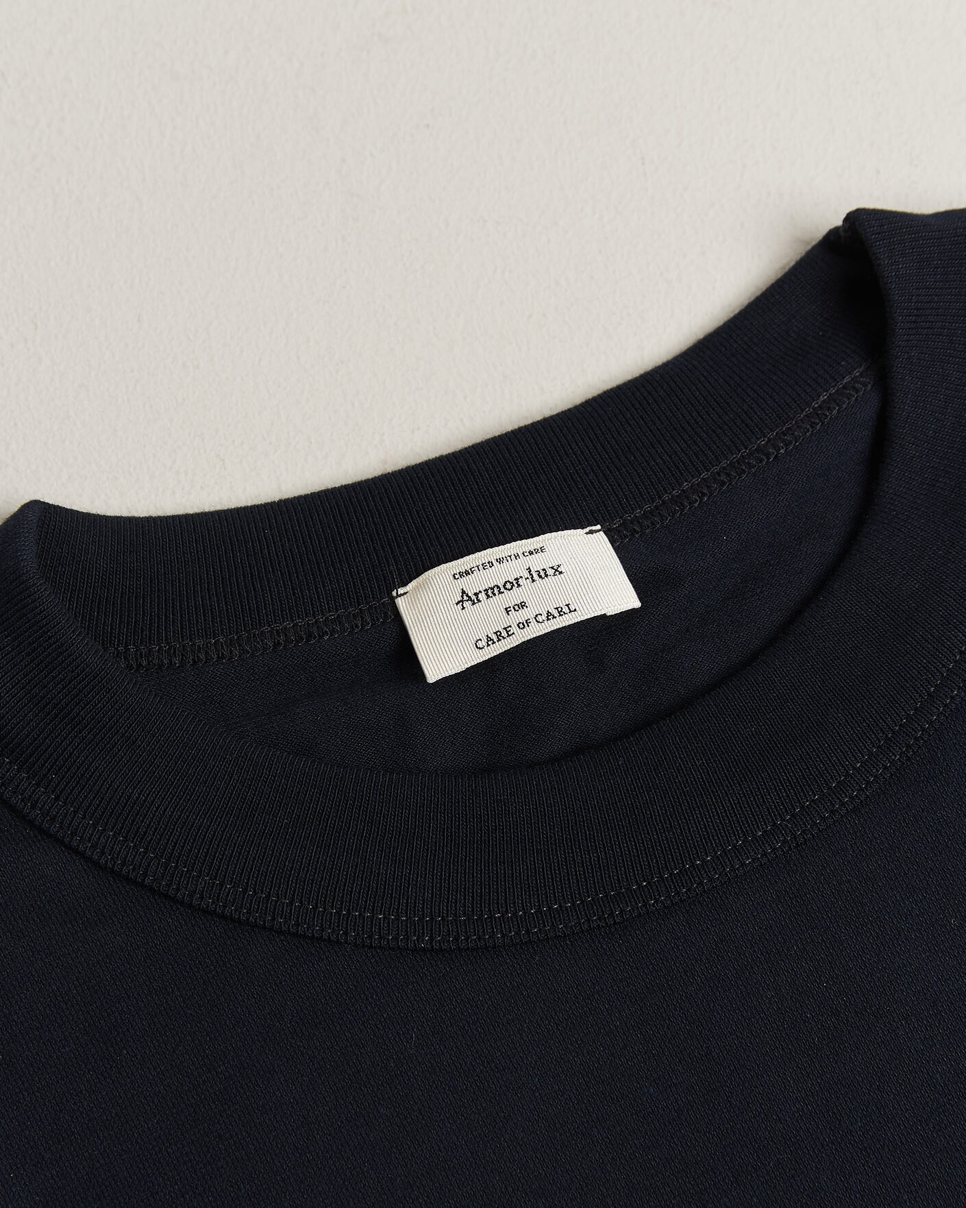 Homme | T-shirts | Armor Lux for Care of Carl | Armor-lux 2-Pack Heritage Callac T-Shirt Rich Navy