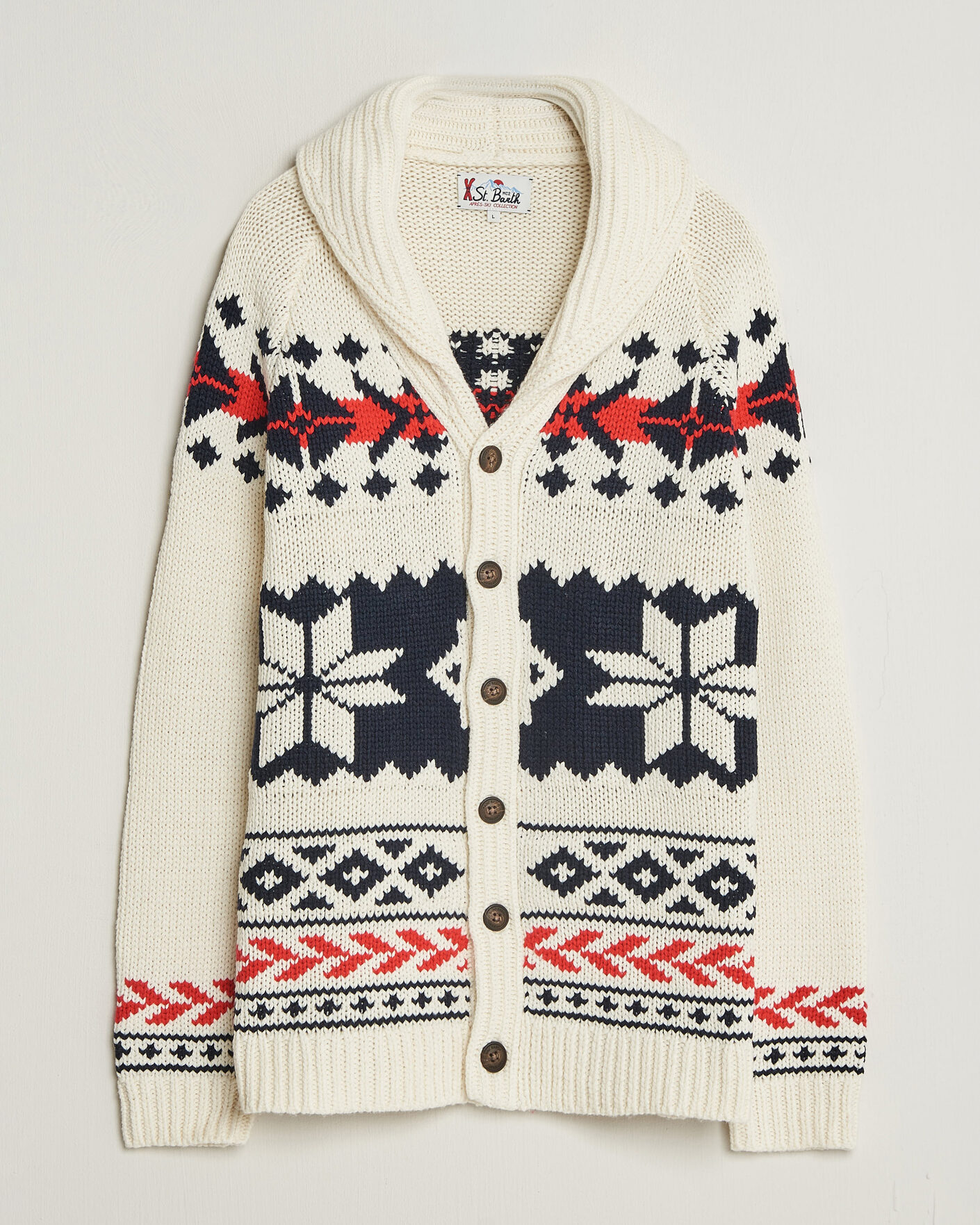 Homme | Pulls Et Tricots | MC2 Saint Barth | Archer Cardigan Nordic Aztec