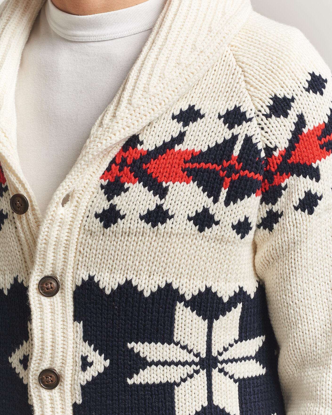 Homme | Pulls Et Tricots | MC2 Saint Barth | Archer Cardigan Nordic Aztec