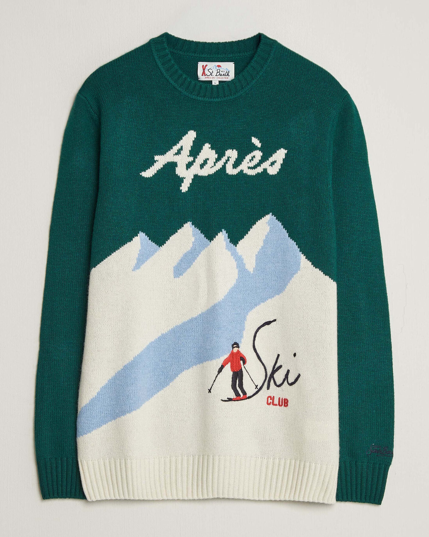 Homme | Pulls Et Tricots | MC2 Saint Barth | Bombardino Printed Sweater Apres Ski Club