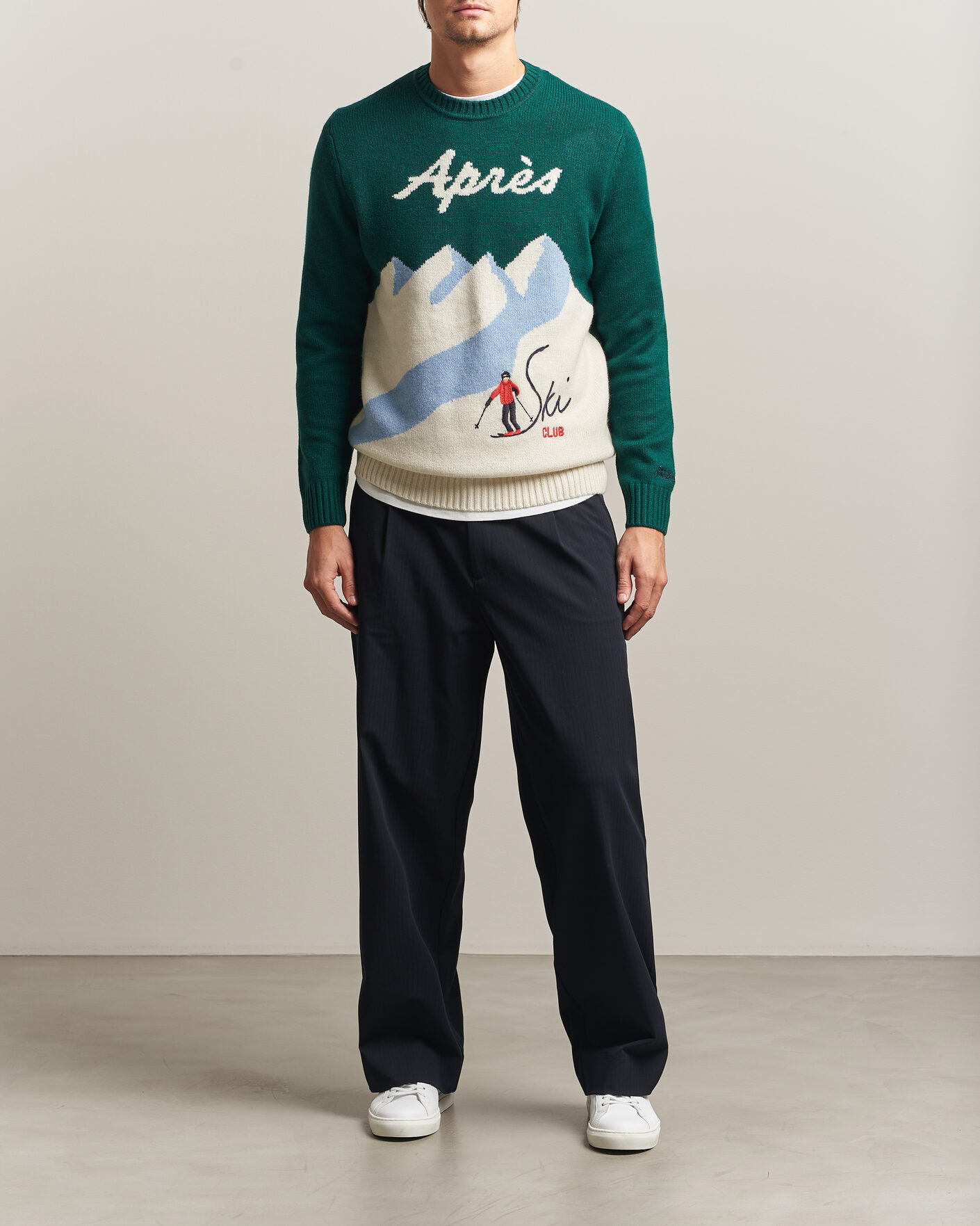Homme | Pulls Et Tricots | MC2 Saint Barth | Bombardino Printed Sweater Apres Ski Club