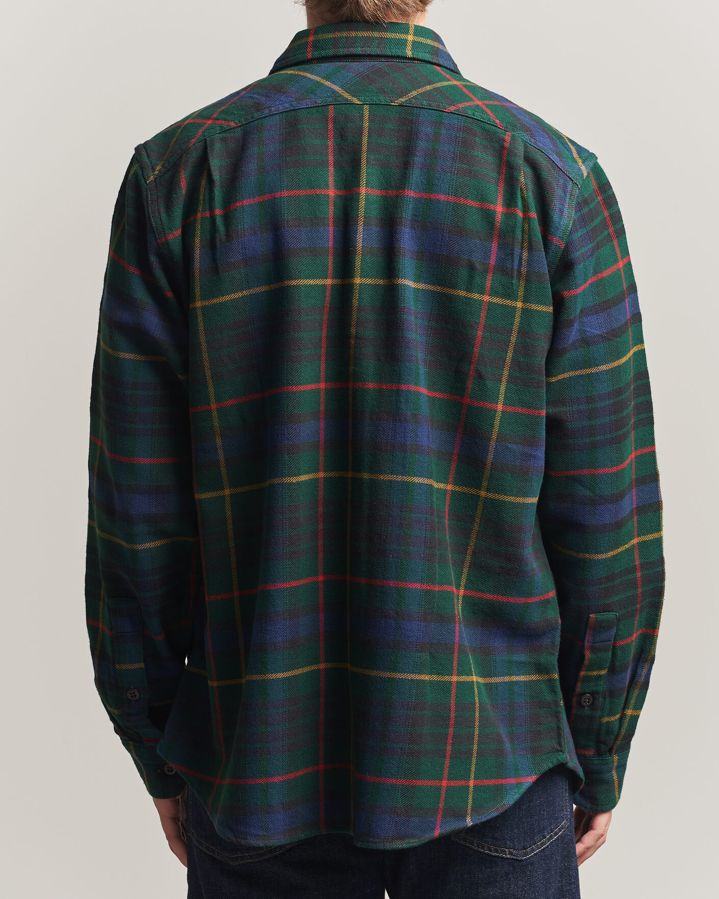 Homme | Chemises | Filson | Vintage Flannel Work Shirt Green/Navy