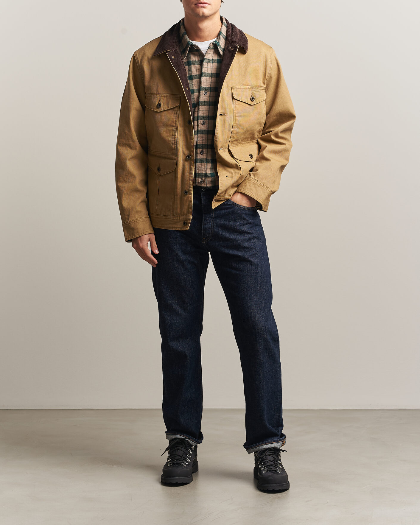 Homme | Manteaux Et Vestes | Filson | Rustic Canvas Journeyman Canvas Jacket Antique Bronze