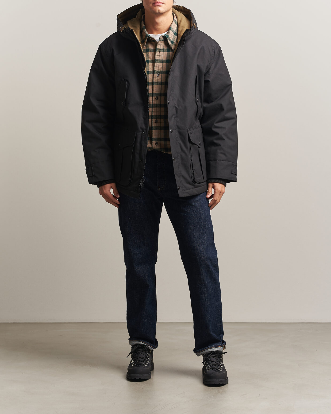 Homme | Manteaux Et Vestes | Filson | Waxed Mountain Parka Black