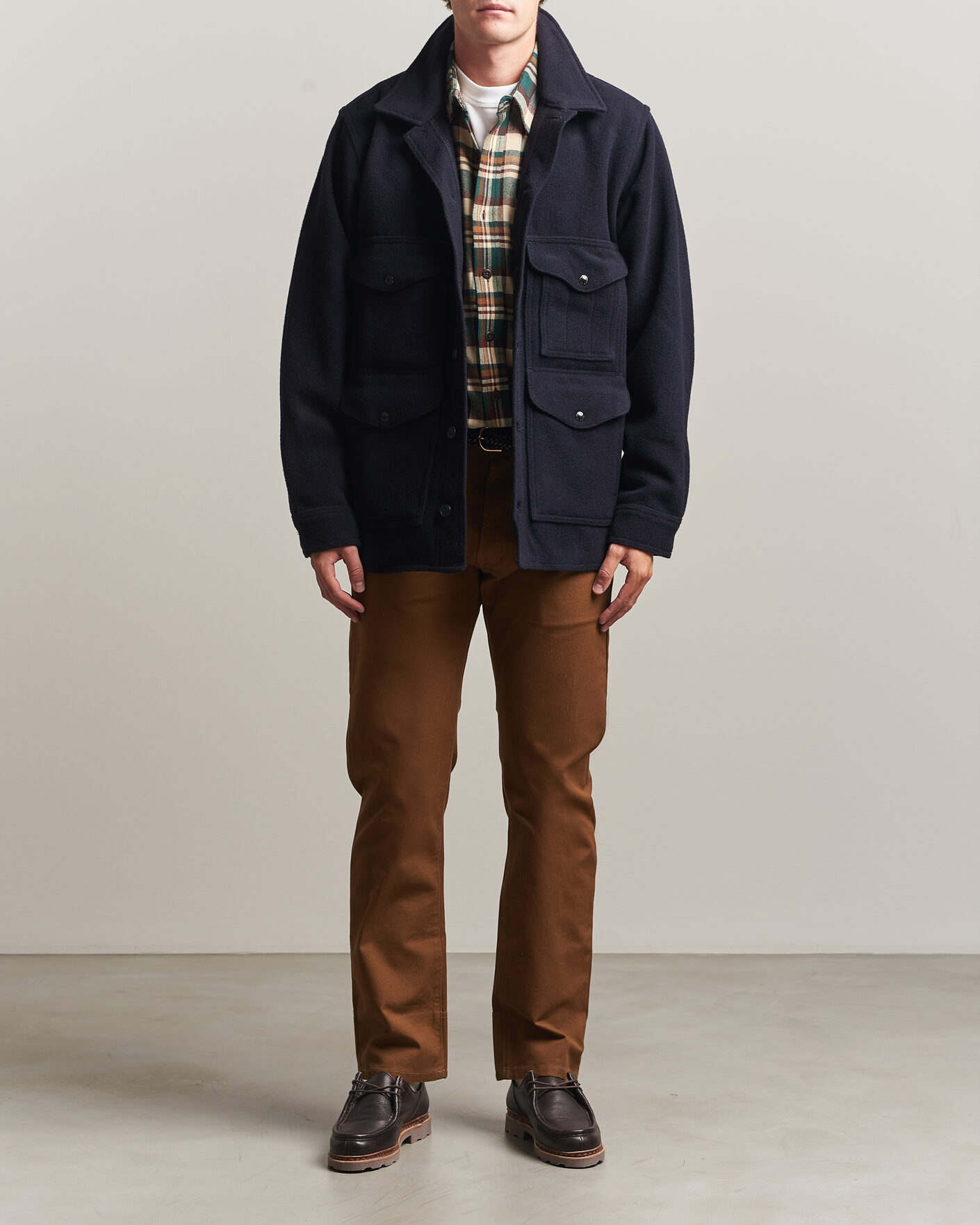 Homme | Manteaux Et Vestes | Filson | Mackinaw Wool Cruiser Dark Navy