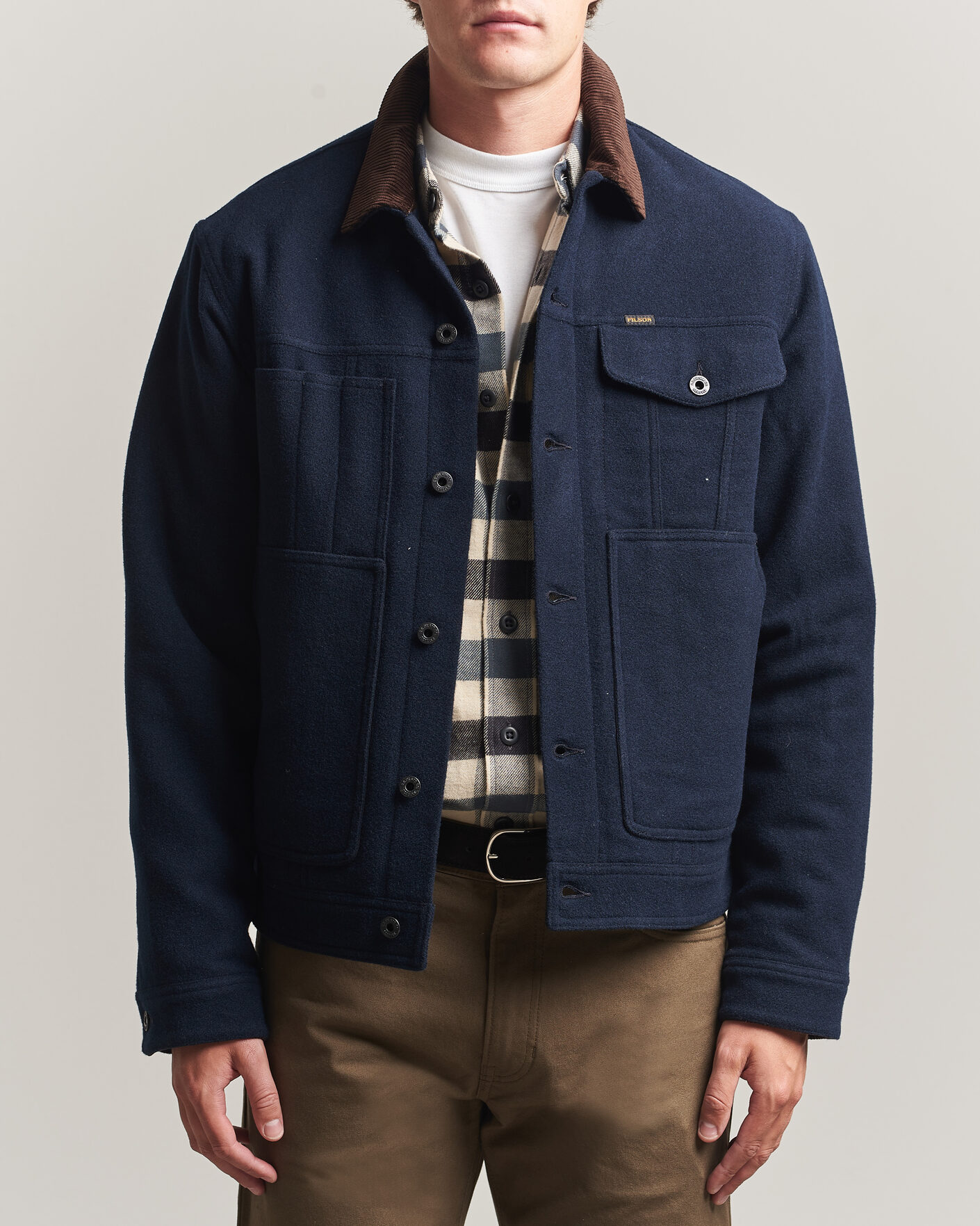 Homme | Manteaux Et Vestes | Filson | Spokane Insulated Short Cruiser Navy