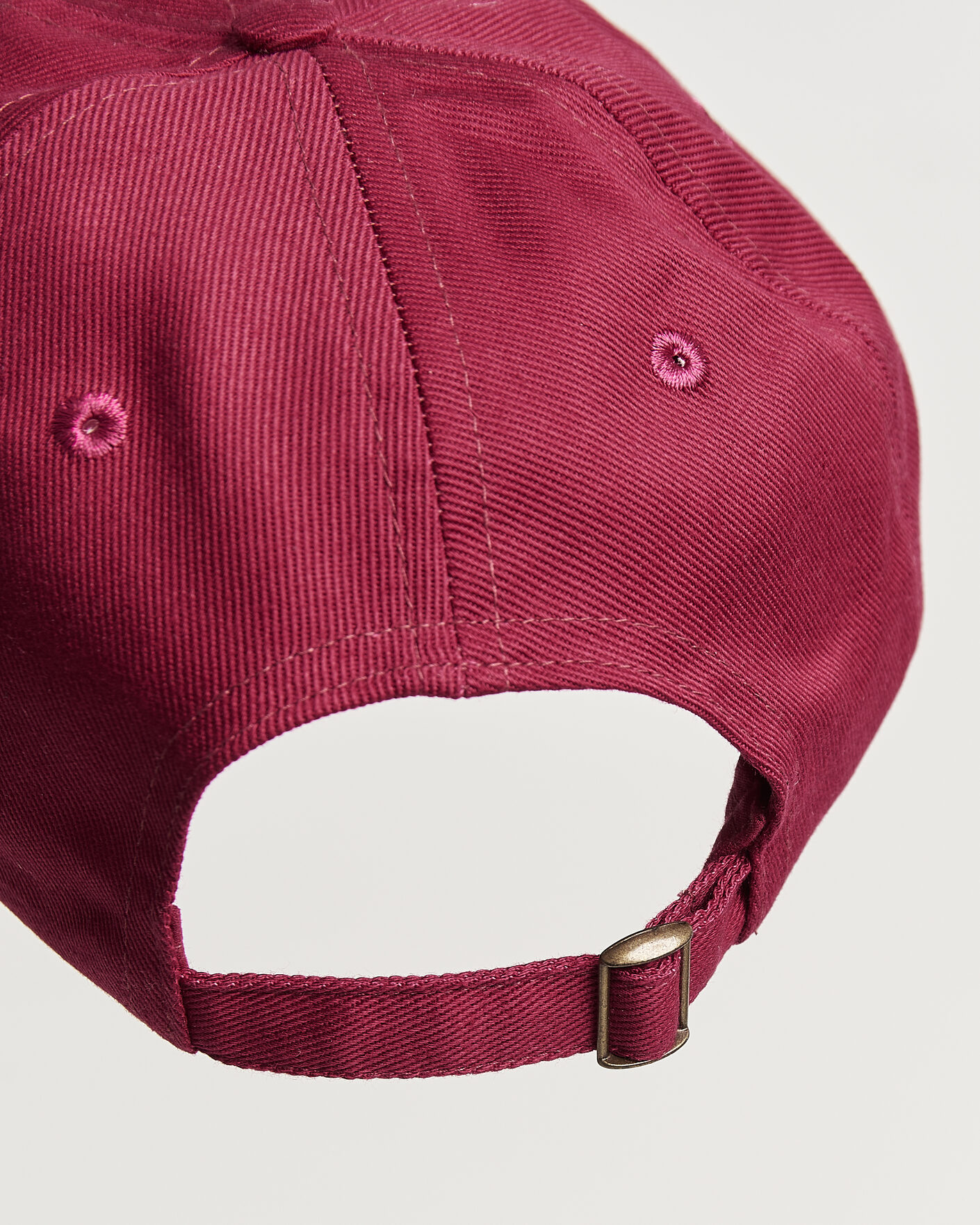 Homme | Bobs Et Casquettes | Drake's | Home Comforts Twill Baseball Cap Red