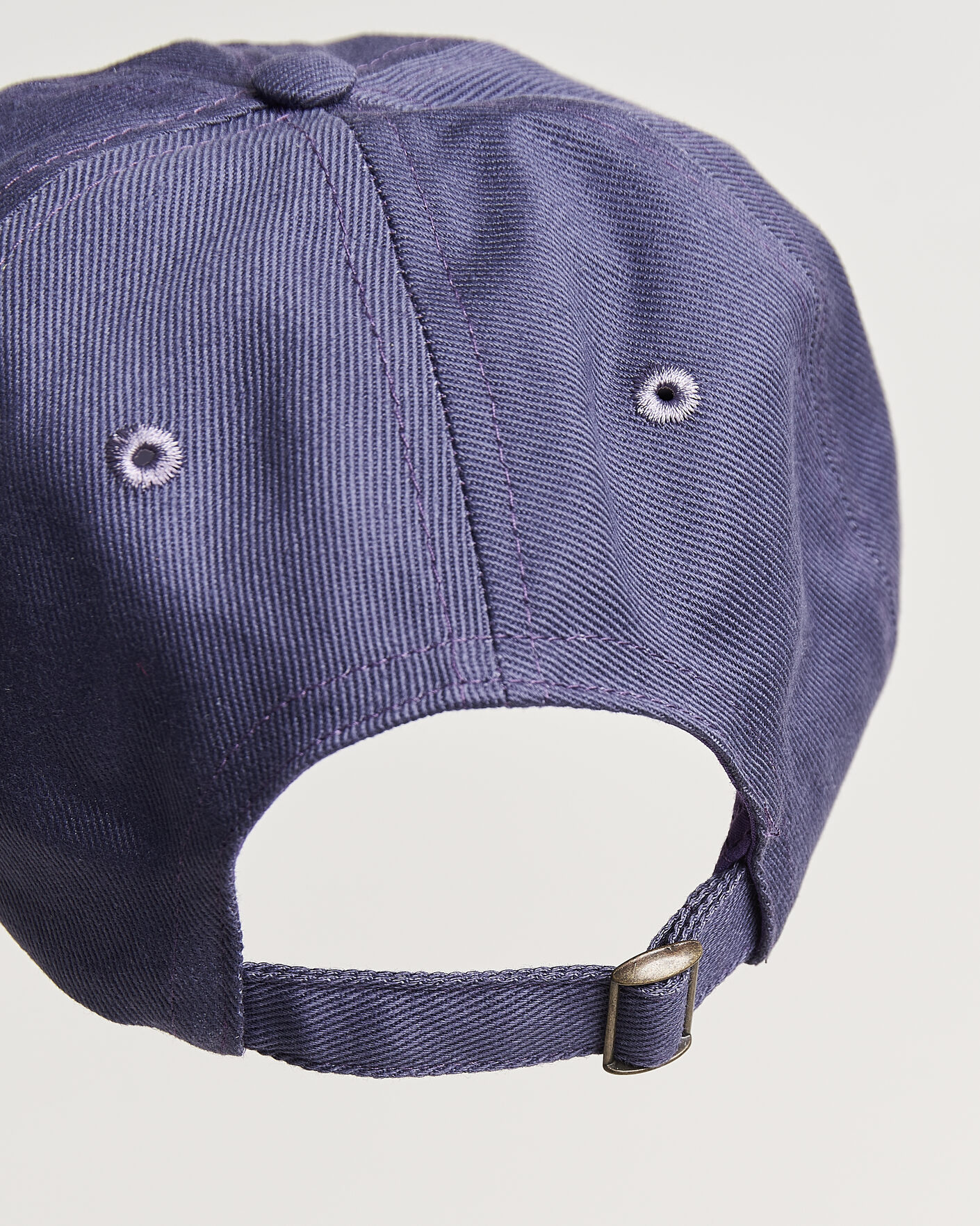 Homme | Bobs Et Casquettes | Drake's | Clock Twill Baseball Cap Navy