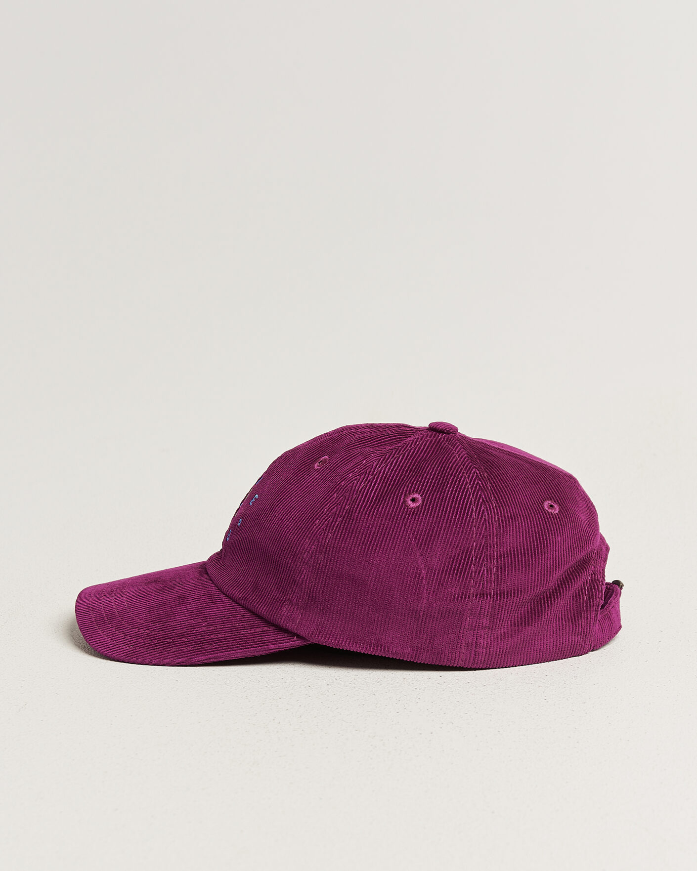 Homme | Bobs Et Casquettes | Drake's | Clock Twill Cord Baseball Cap Red
