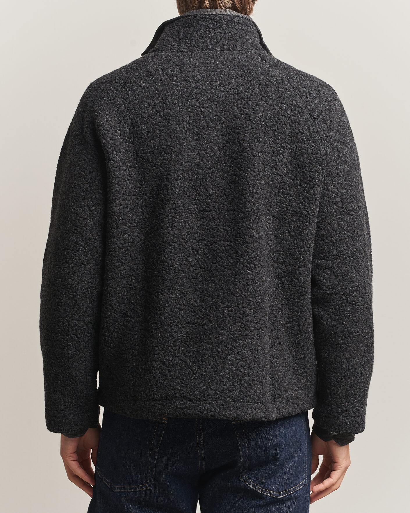 Homme | Pulls Et Tricots | Drake's | Mock Neck Fleece Grey