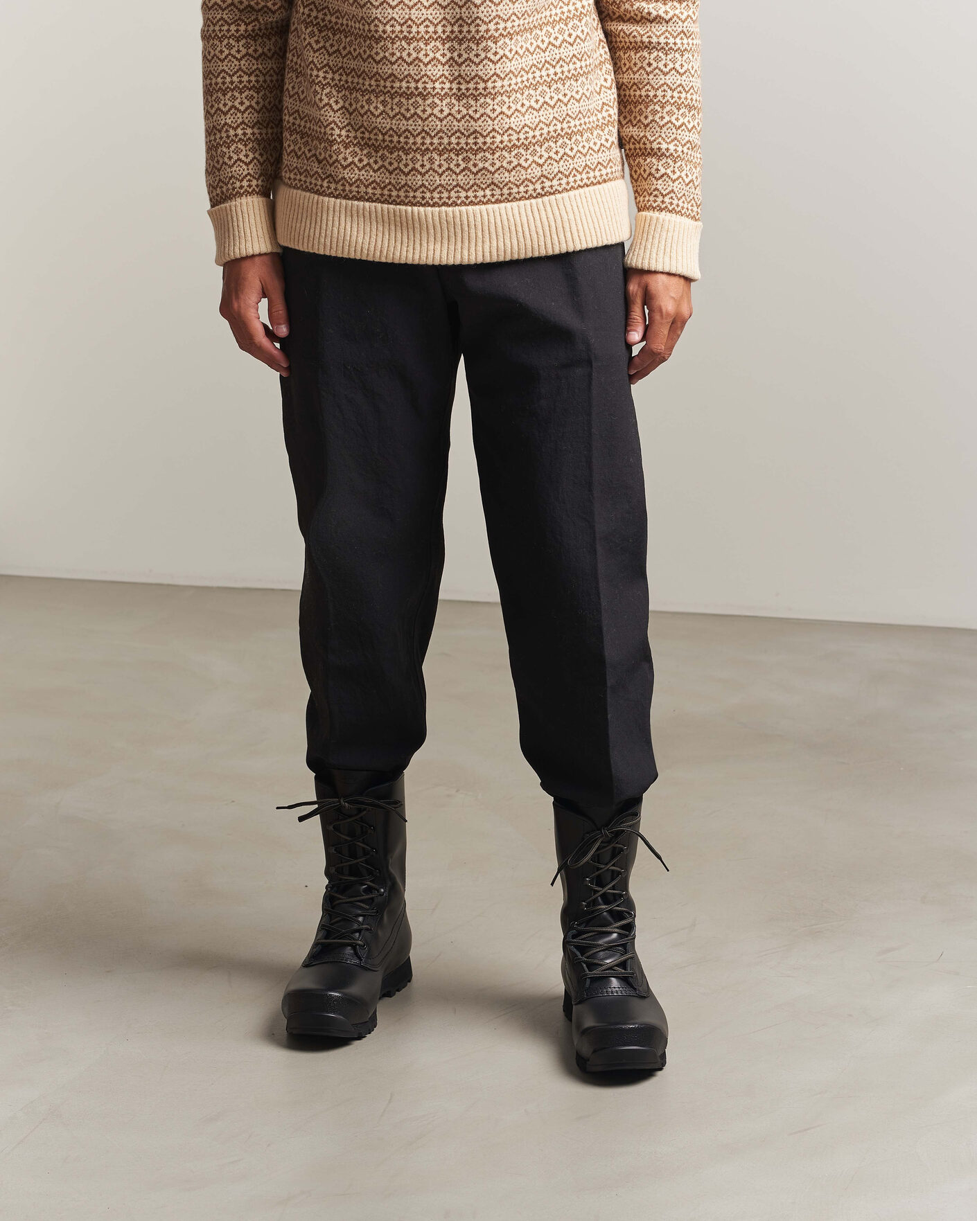 Homme | Bottes | Lundhags | Forest II Wide Boot Black