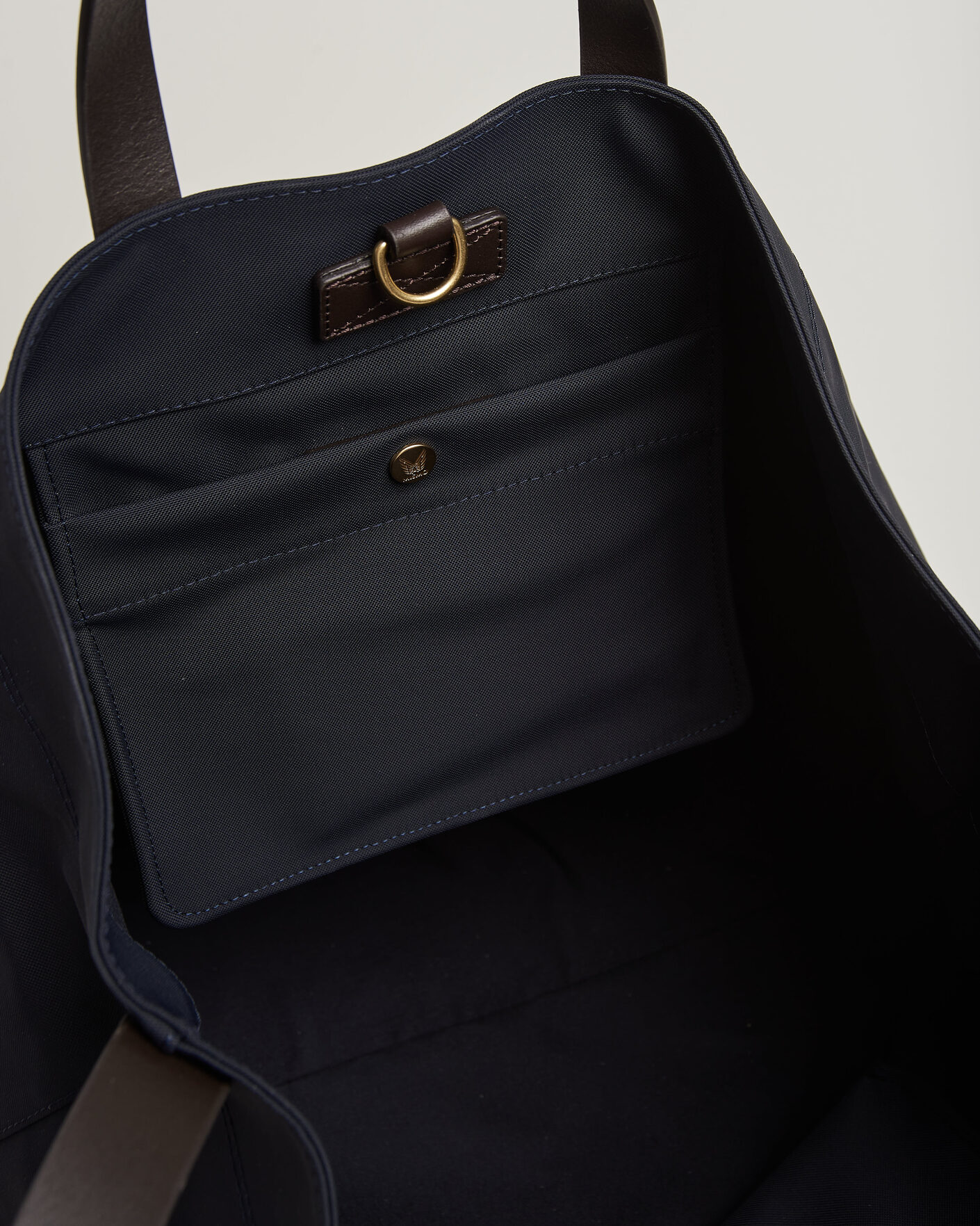 Homme | Sacs | Mismo | M/S Companion Tote Bag Navy/Dark Brown