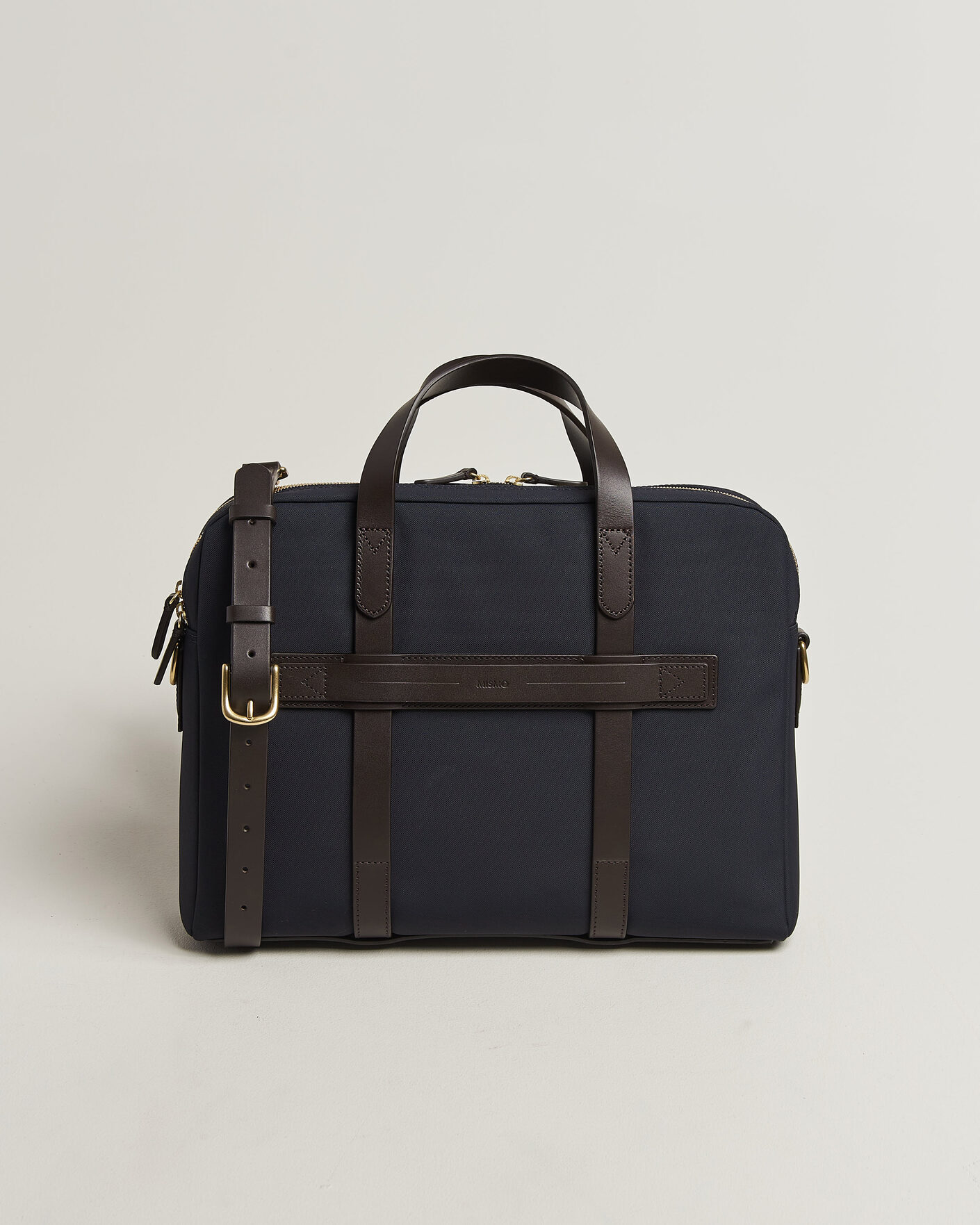 Homme | Sacs | Mismo | M/S Endeavour Briefcase Navy/Dark Brown