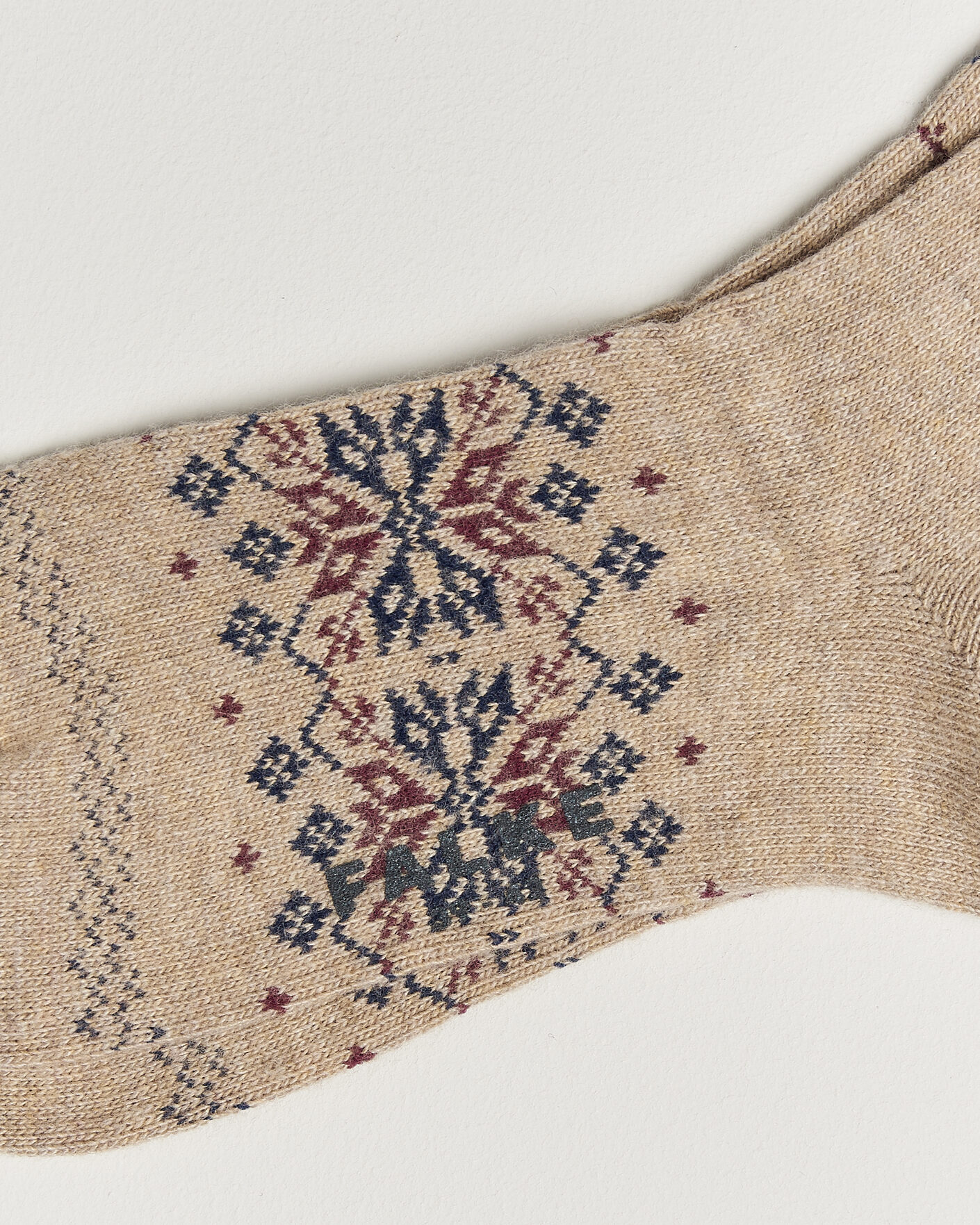 Homme | Sous-Vêtements Et Chaussettes | Falke | Sky Limit Fairisle Socks Beige Melange