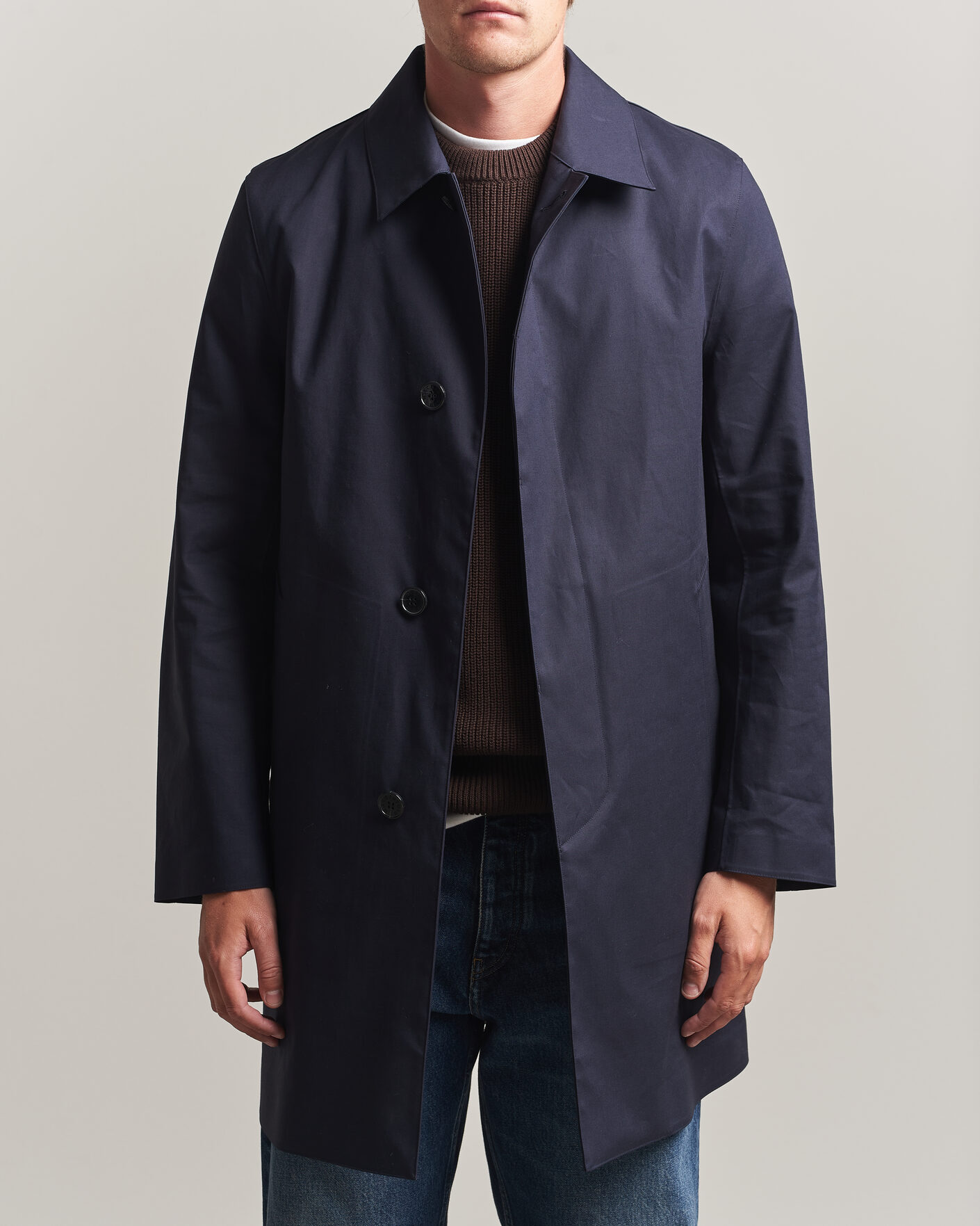 Homme | Manteaux Et Vestes | Mackintosh | Dunoon Car Coat Navy