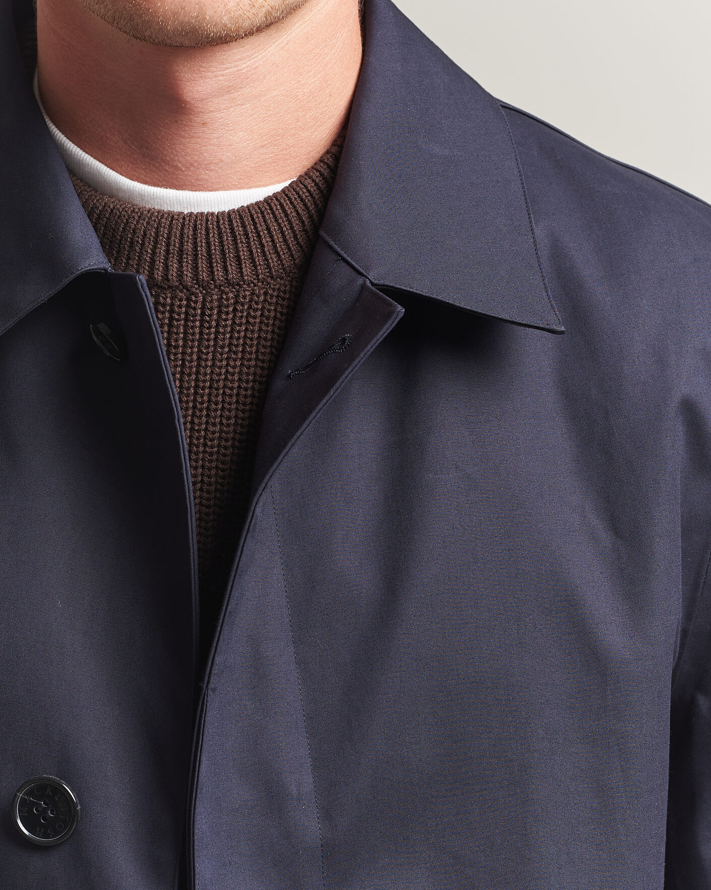 Homme | Manteaux Et Vestes | Mackintosh | Dunoon Car Coat Navy