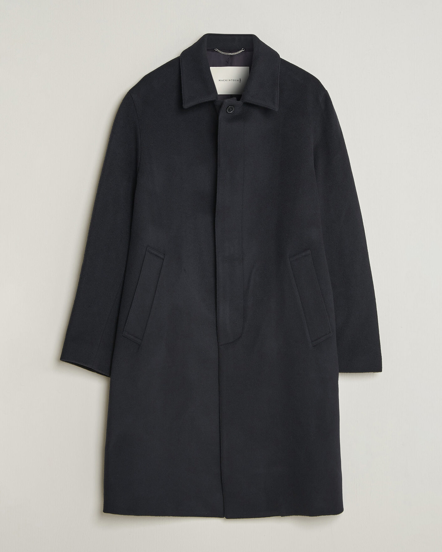 Homme | Manteaux Et Vestes | Mackintosh | Dunkeld Wool/Cashmere Coat Navy