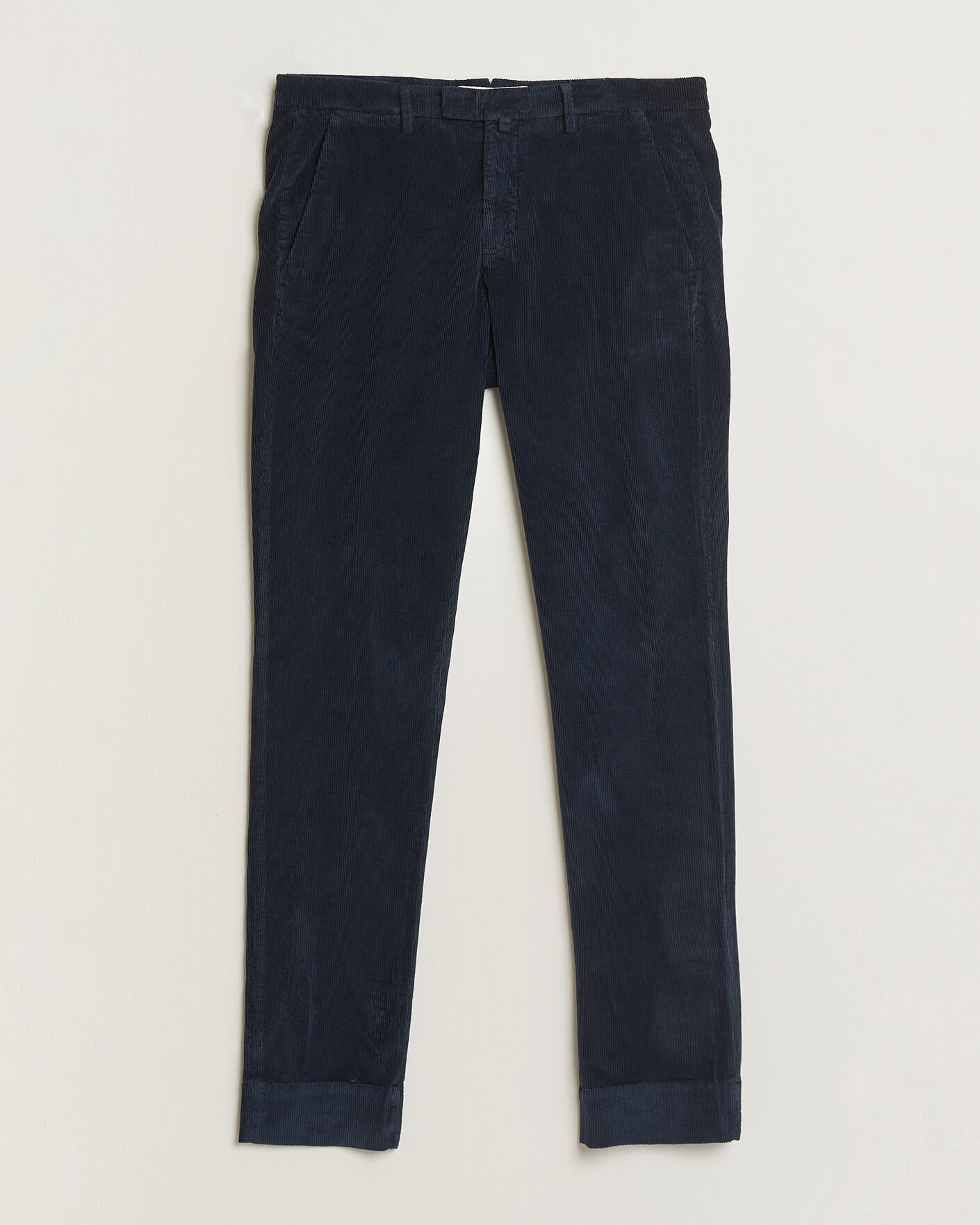 Homme | Pantalons | Briglia 1949 | Slim Fit Corduroy Trousers Navy