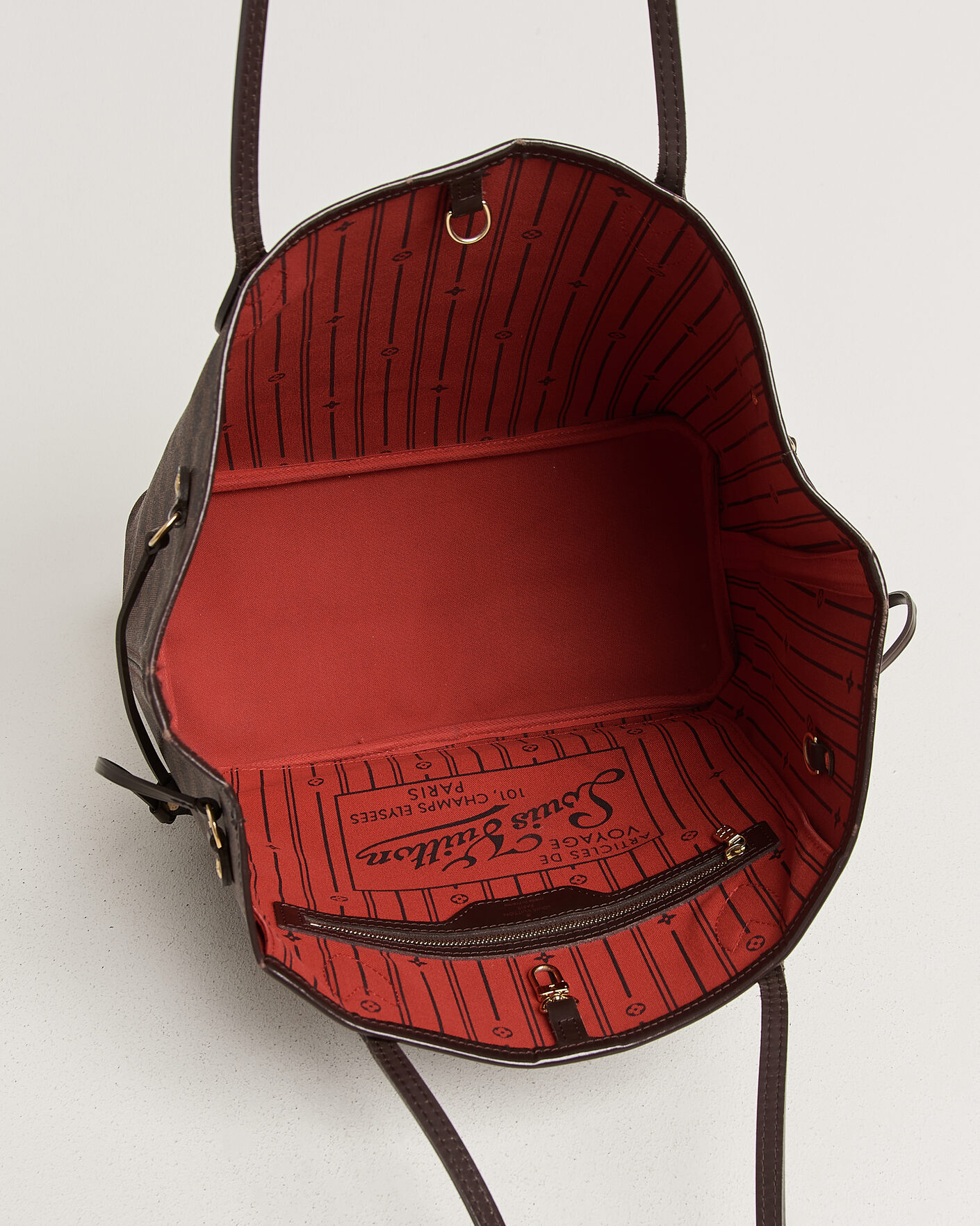 Homme | Pre-Owned & Vintage Bags | Louis Vuitton Pre-Owned | Nevelfull MM Damier Ebene
