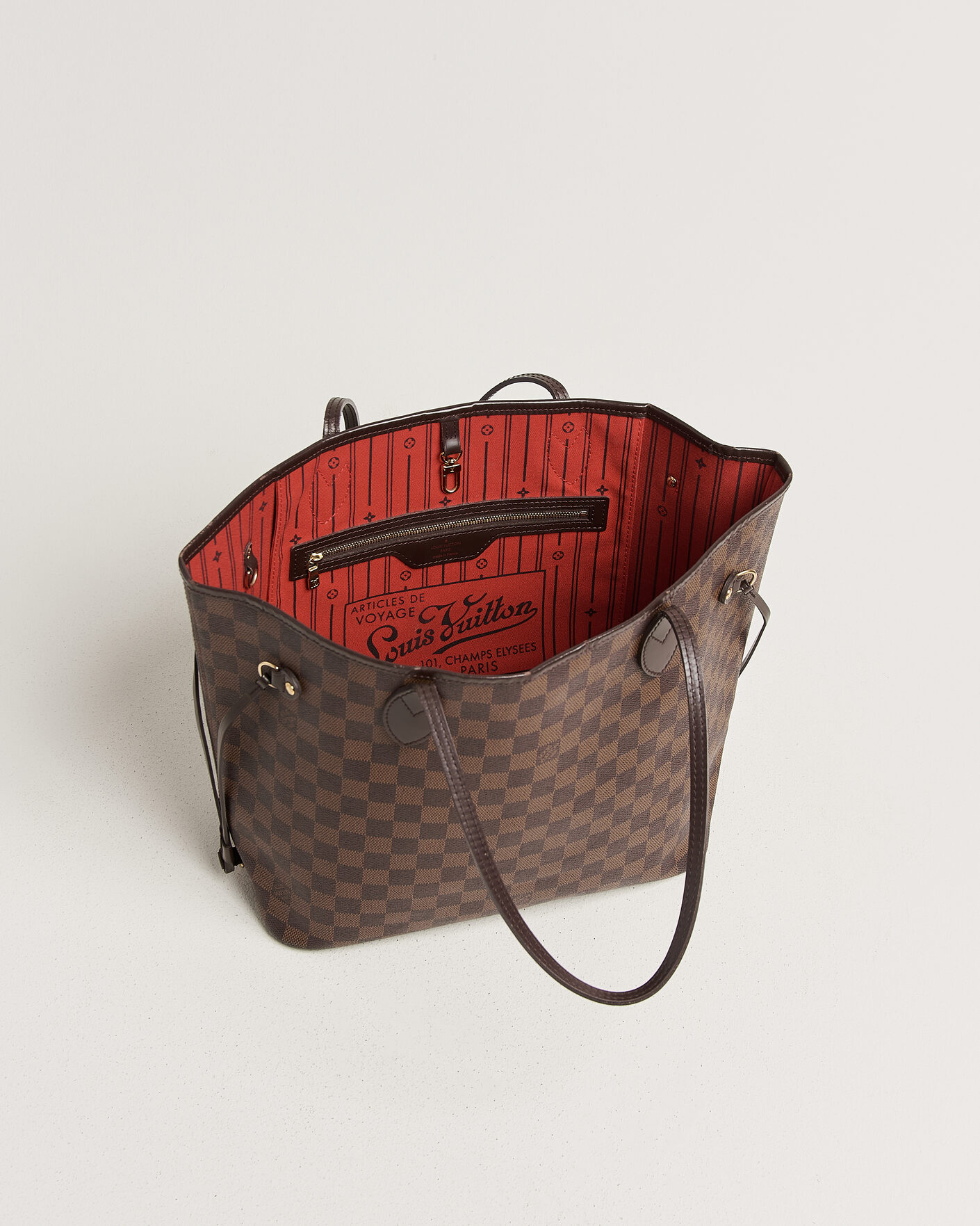 Homme | Pre-Owned & Vintage Bags | Louis Vuitton Pre-Owned | Nevelfull MM Damier Ebene