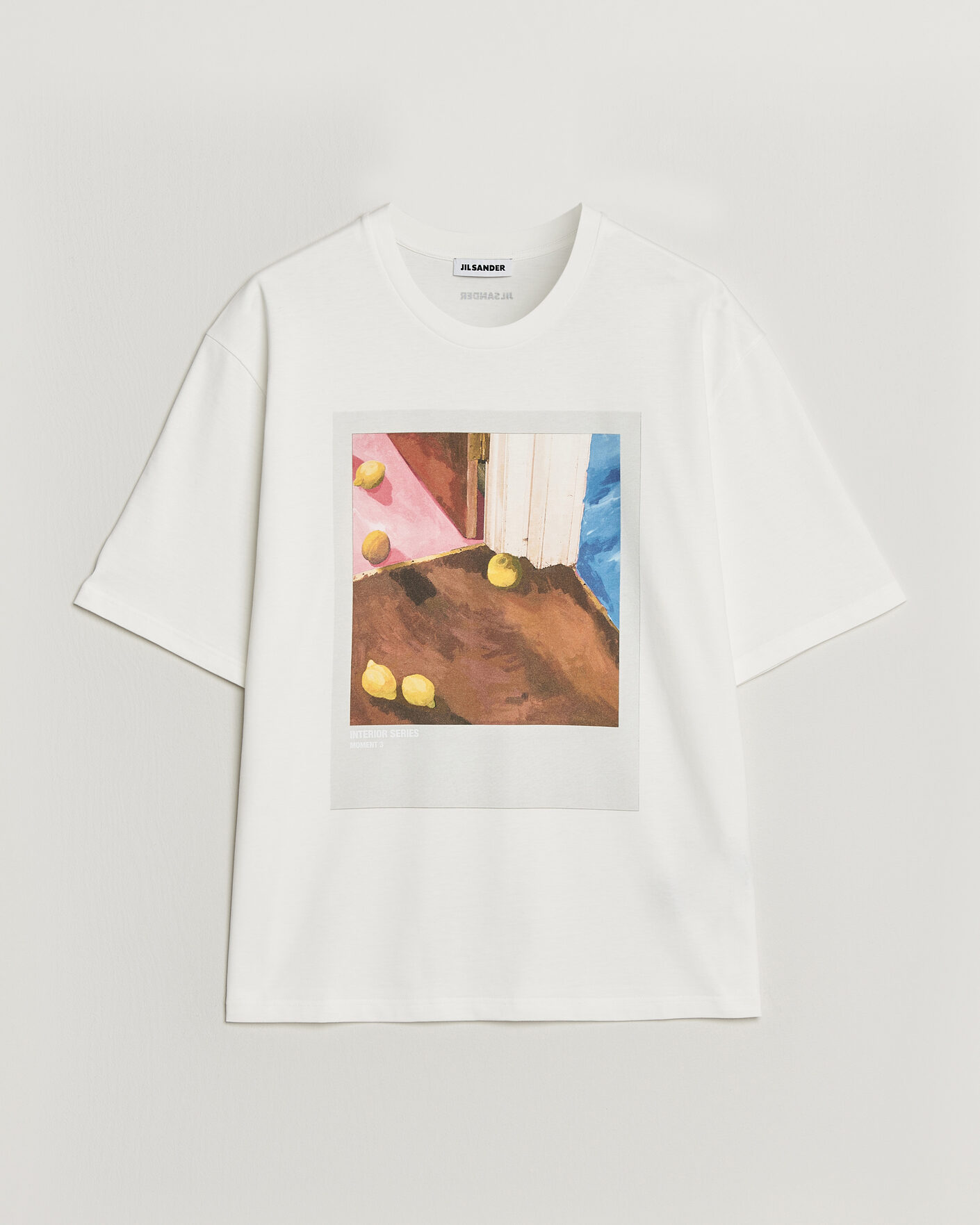 Homme | T-shirts | Jil Sander | Photo Print T-Shirt White