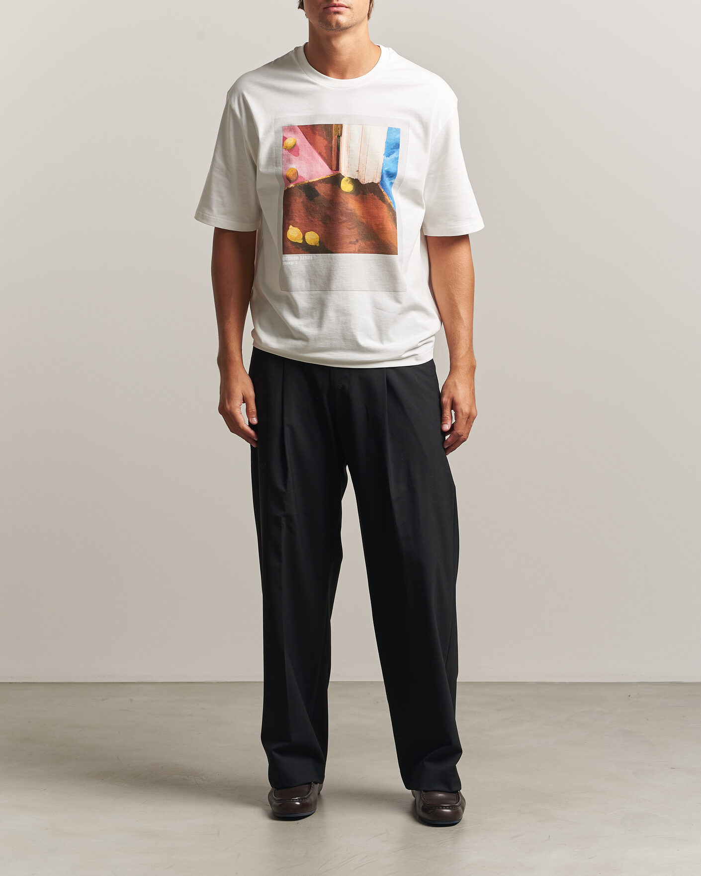 Homme | T-shirts | Jil Sander | Photo Print T-Shirt White