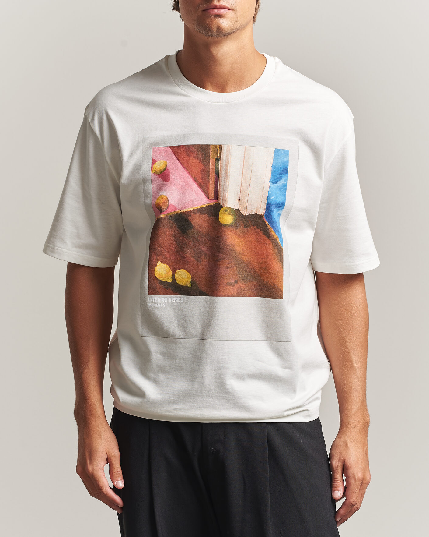 Homme | T-shirts | Jil Sander | Photo Print T-Shirt White