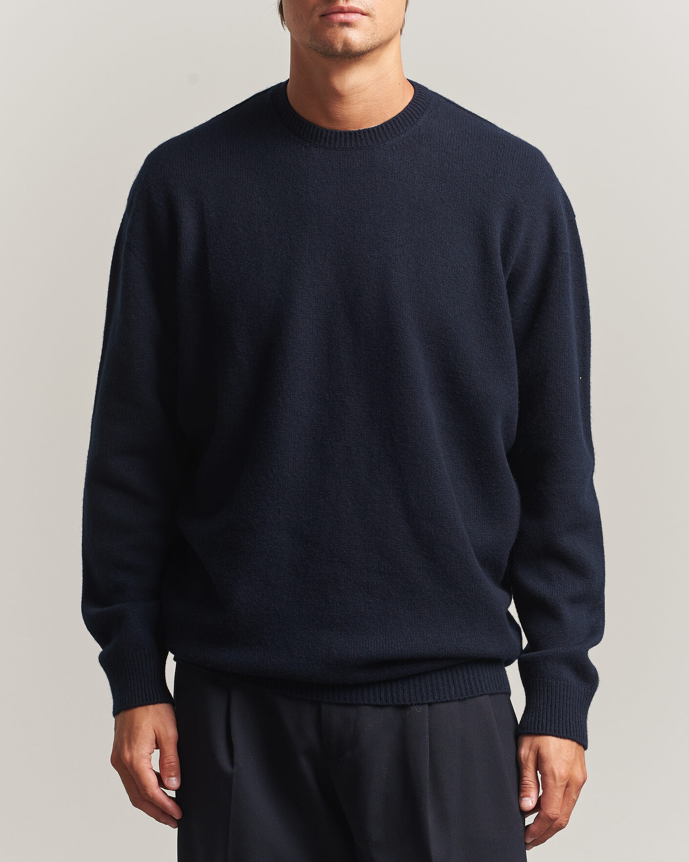 Homme | Pulls Et Tricots | Jil Sander | Wool/Cashmere Seamless Sweater Navy