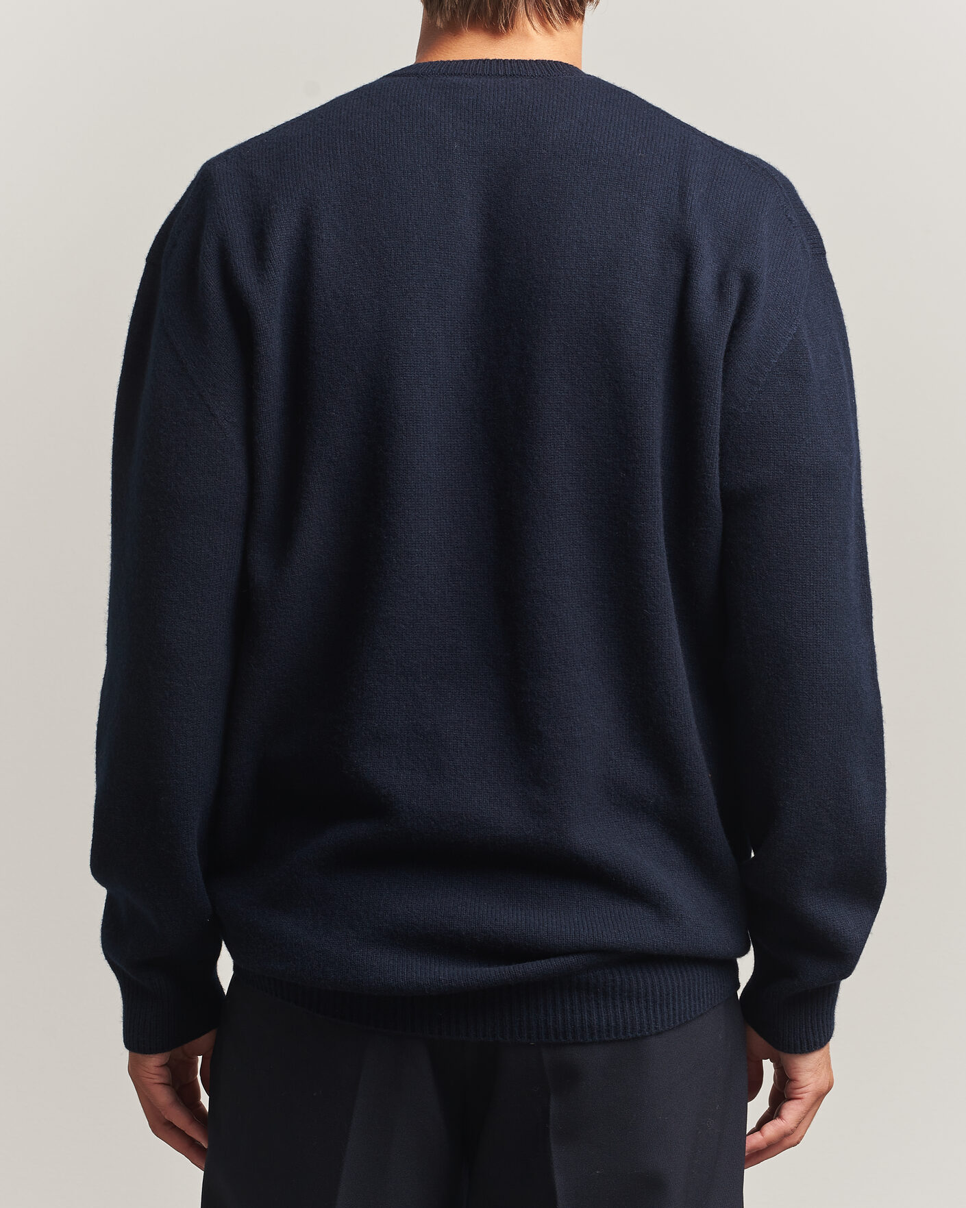 Homme | Pulls Et Tricots | Jil Sander | Wool/Cashmere Seamless Sweater Navy