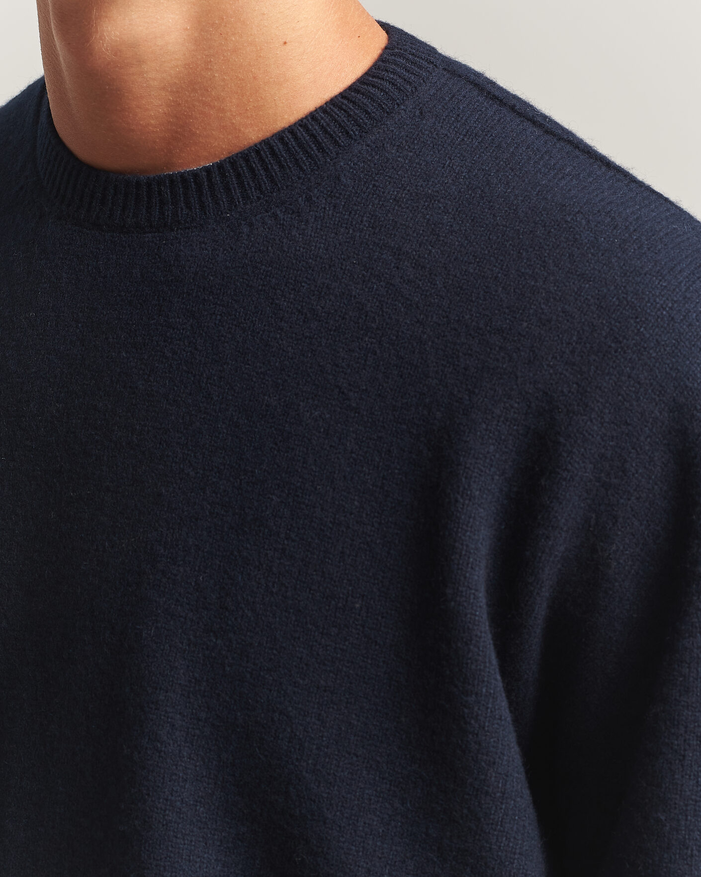 Homme | Pulls Et Tricots | Jil Sander | Wool/Cashmere Seamless Sweater Navy