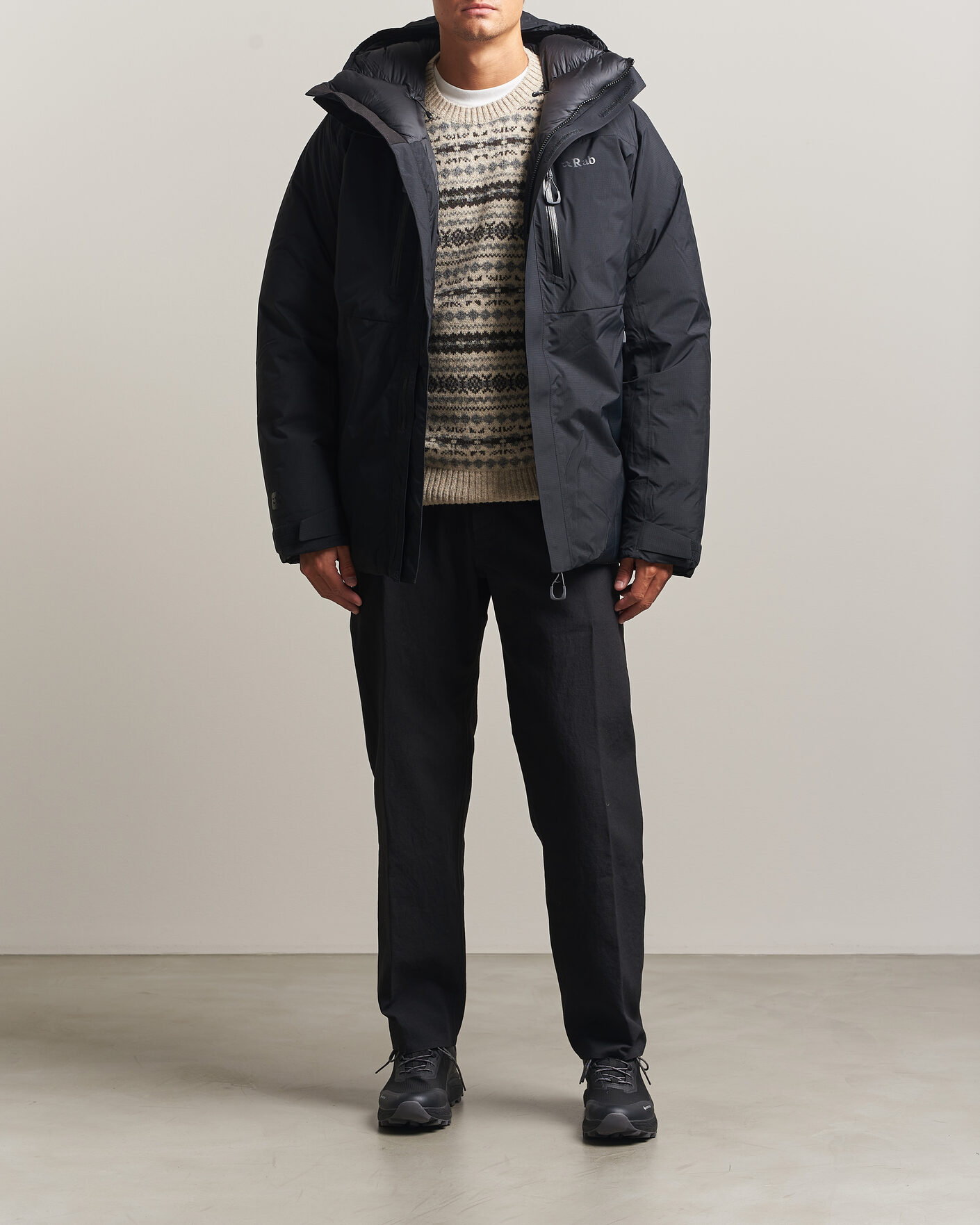 Homme | Manteaux Et Vestes | Rab | Batura Waterproof Down Jacket Black