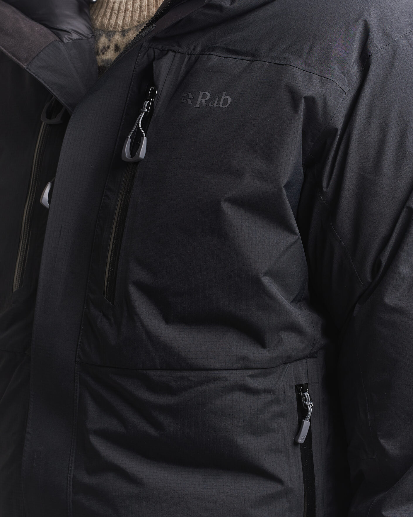 Homme | Manteaux Et Vestes | Rab | Batura Waterproof Down Jacket Black