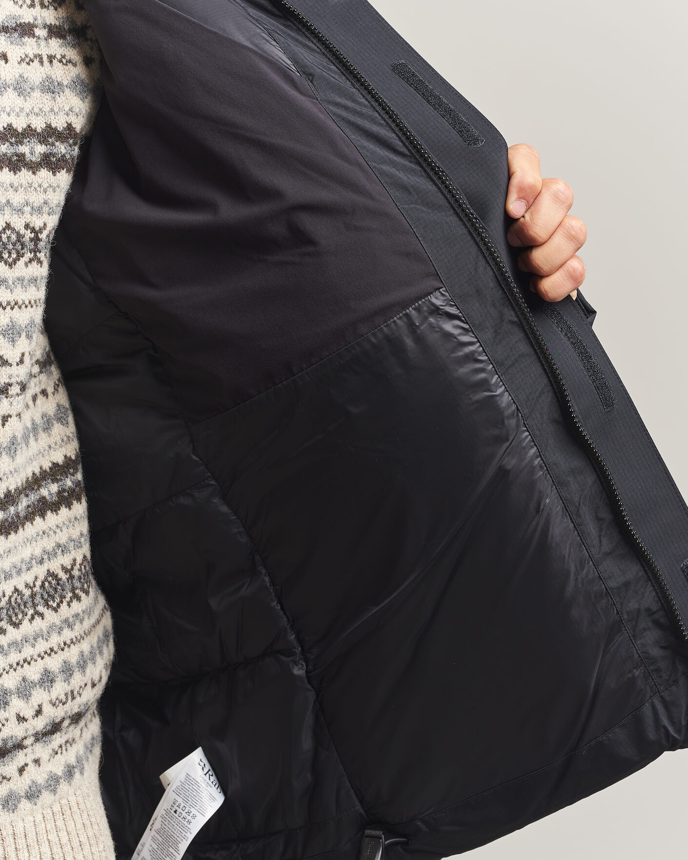 Homme | Manteaux Et Vestes | Rab | Batura Waterproof Down Jacket Black