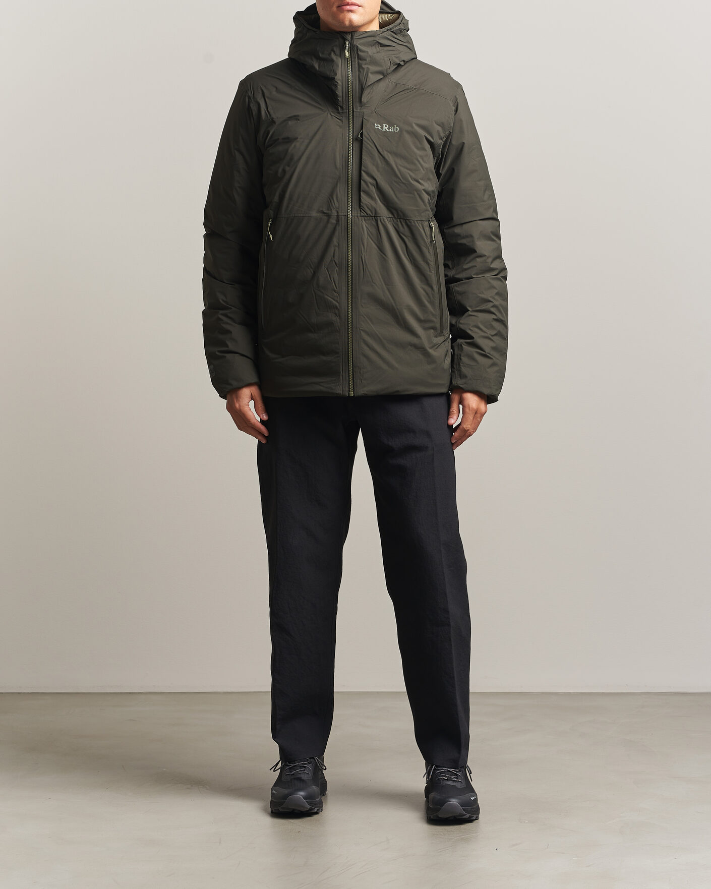 Homme | Manteaux Et Vestes | Rab | Microlight Waterproof Shield Jacket Dark Army