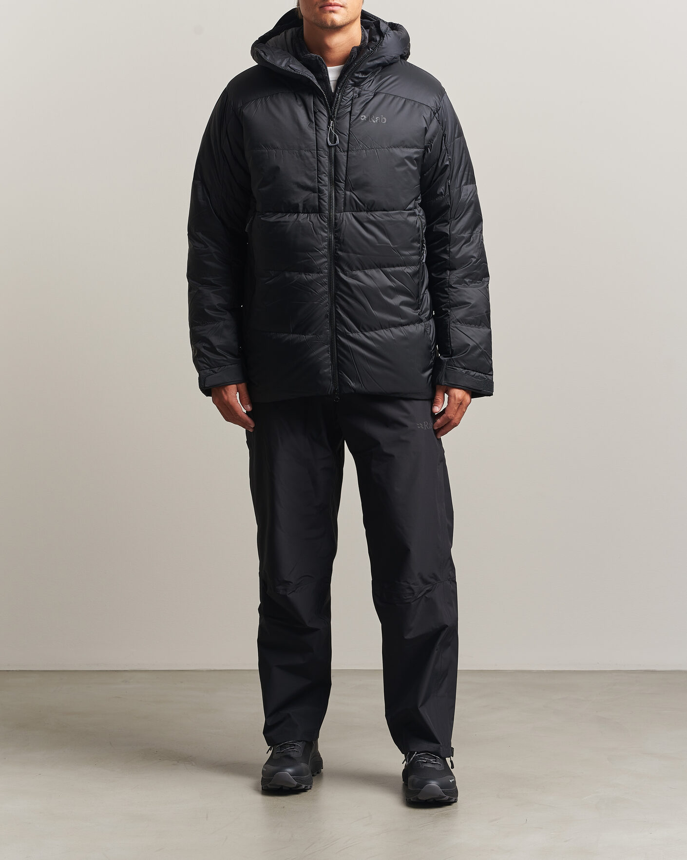 Homme | Manteaux Et Vestes | Rab | Positron Pro Hoody Down Jacket Black